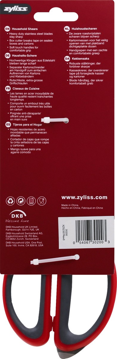 slide 10 of 11, Zyliss Household Shears, 1 ct