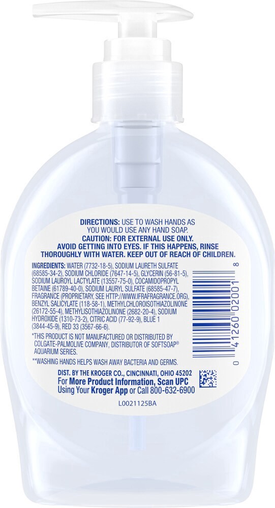 slide 2 of 2, Kroger Original Clear Liquid Hand Soap, 7.5 fl oz