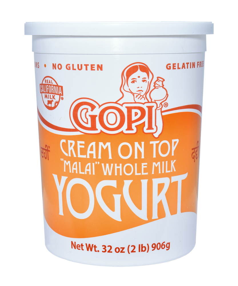 slide 1 of 1, Gopi Cream On Top Malai Yogurt, 2 lb