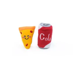 Zippy Paws NomNomz Pizza & Cola Toy