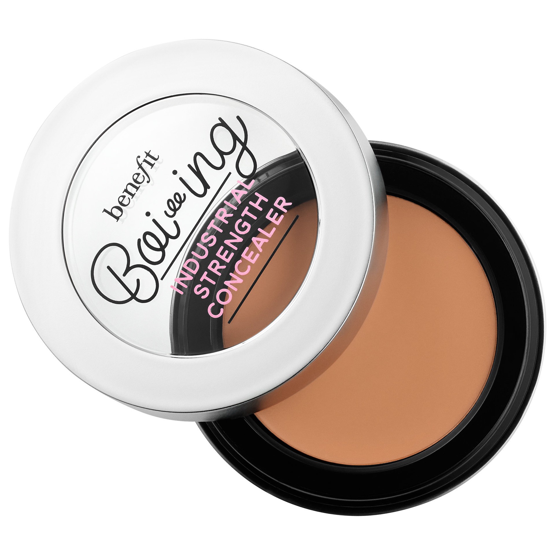 slide 1 of 5, Benefit Cosmetics Boi-ing Industrial Strength Full Coverage Cream Concealer 3, 0.1 oz/ 2.8 gram
