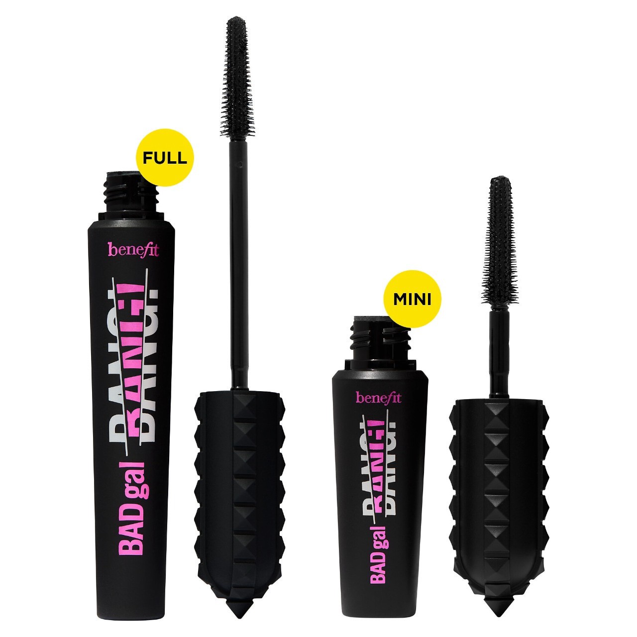 slide 8 of 9, Benefit Cosmetics BADgal BANG! Volumizing Mascara Intense Pitch Black – 0.30 oz/ 8.5 g, 0.30 oz/ 8.5 gram