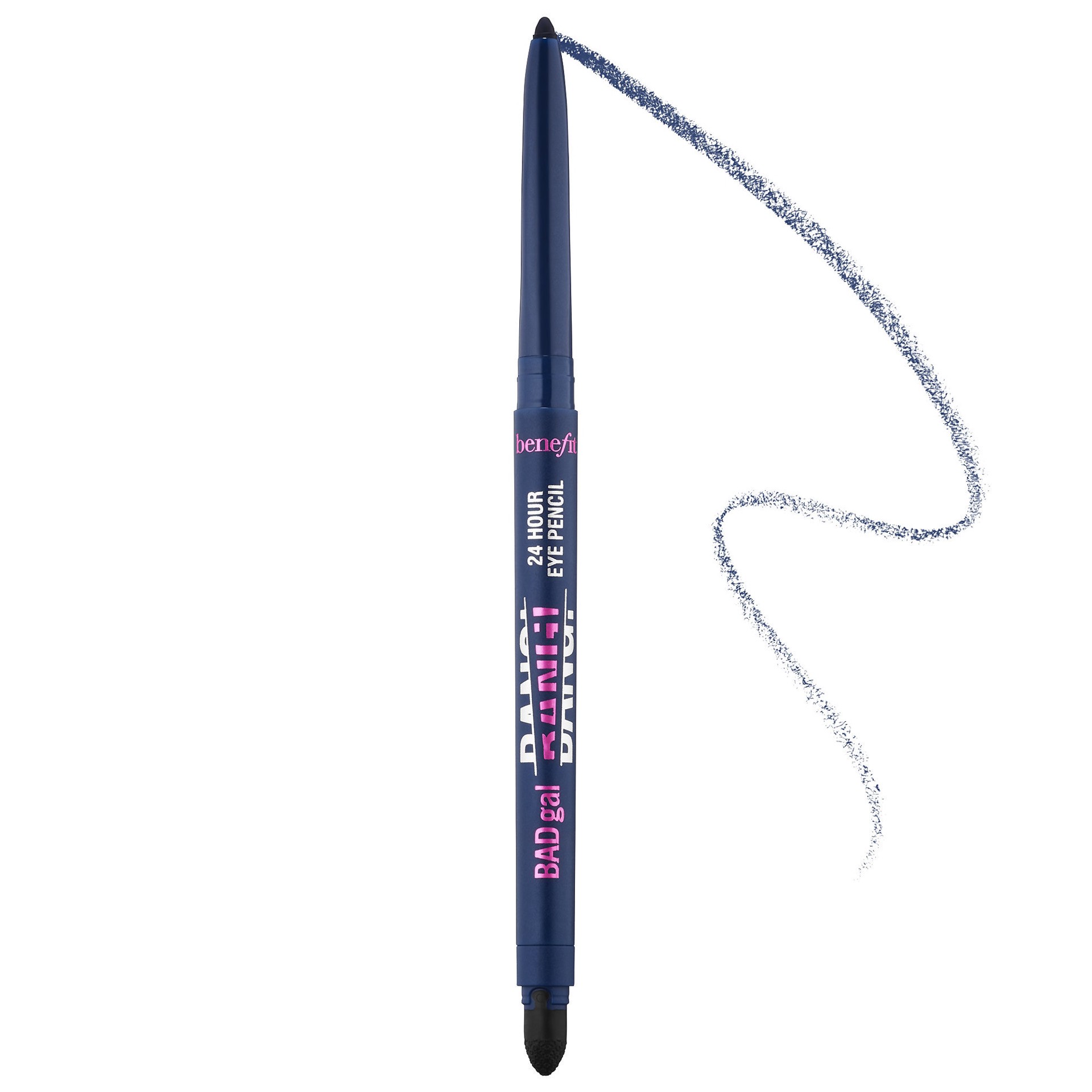 slide 1 of 2, Benefit Cosmetics BADgal BANG! 24-Hour Waterproof Eyeliner Midnight Blue, 0.009 oz/ 0.25 gram