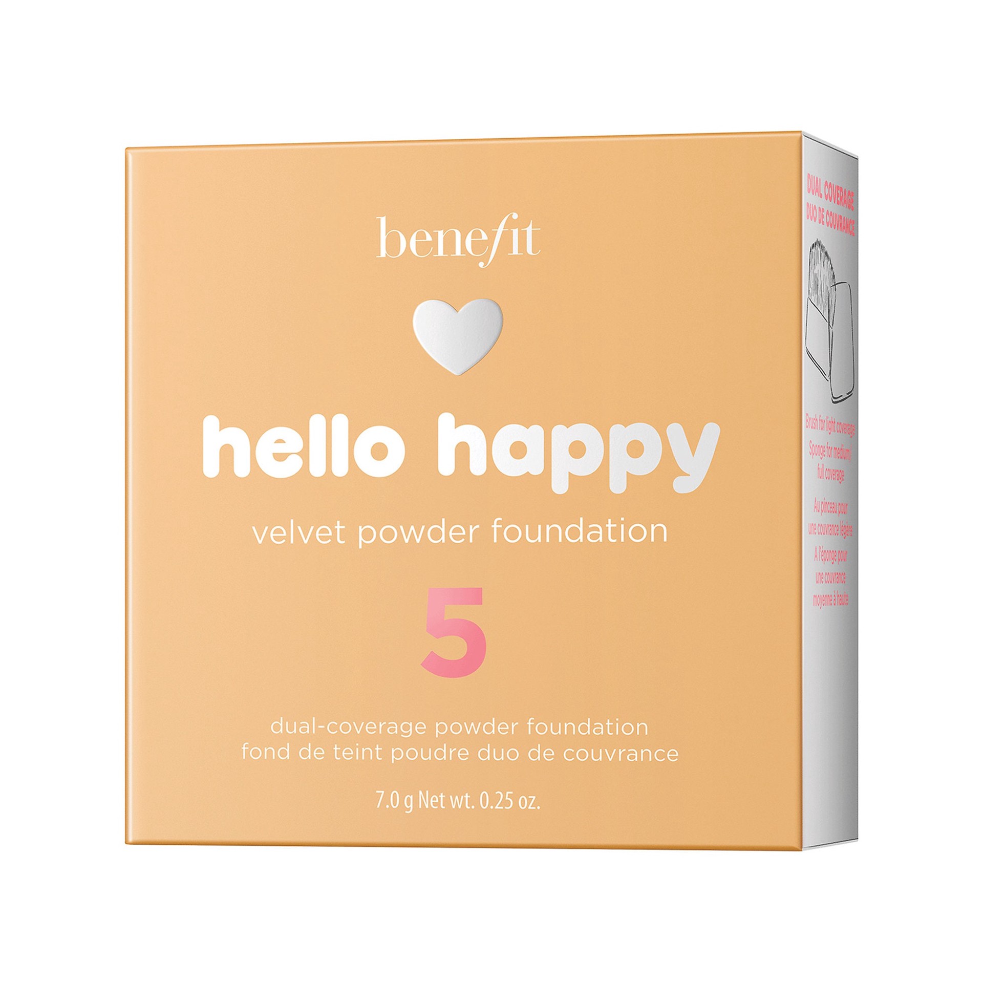 slide 3 of 3, Benefit Cosmetics Hello Happy Velvet Powder Foundation 5, 1 ct