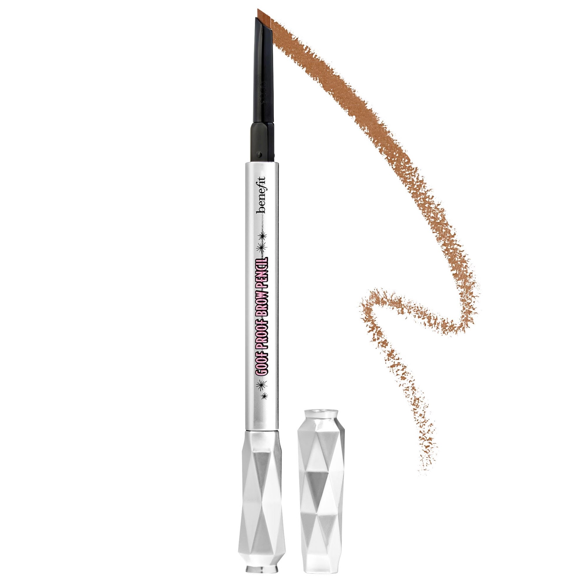 slide 1 of 8, Benefit Cosmetics Goof Proof Waterproof Easy Shape & Fill Eyebrow Pencil 2.75, 0.01 / 0.34 gram