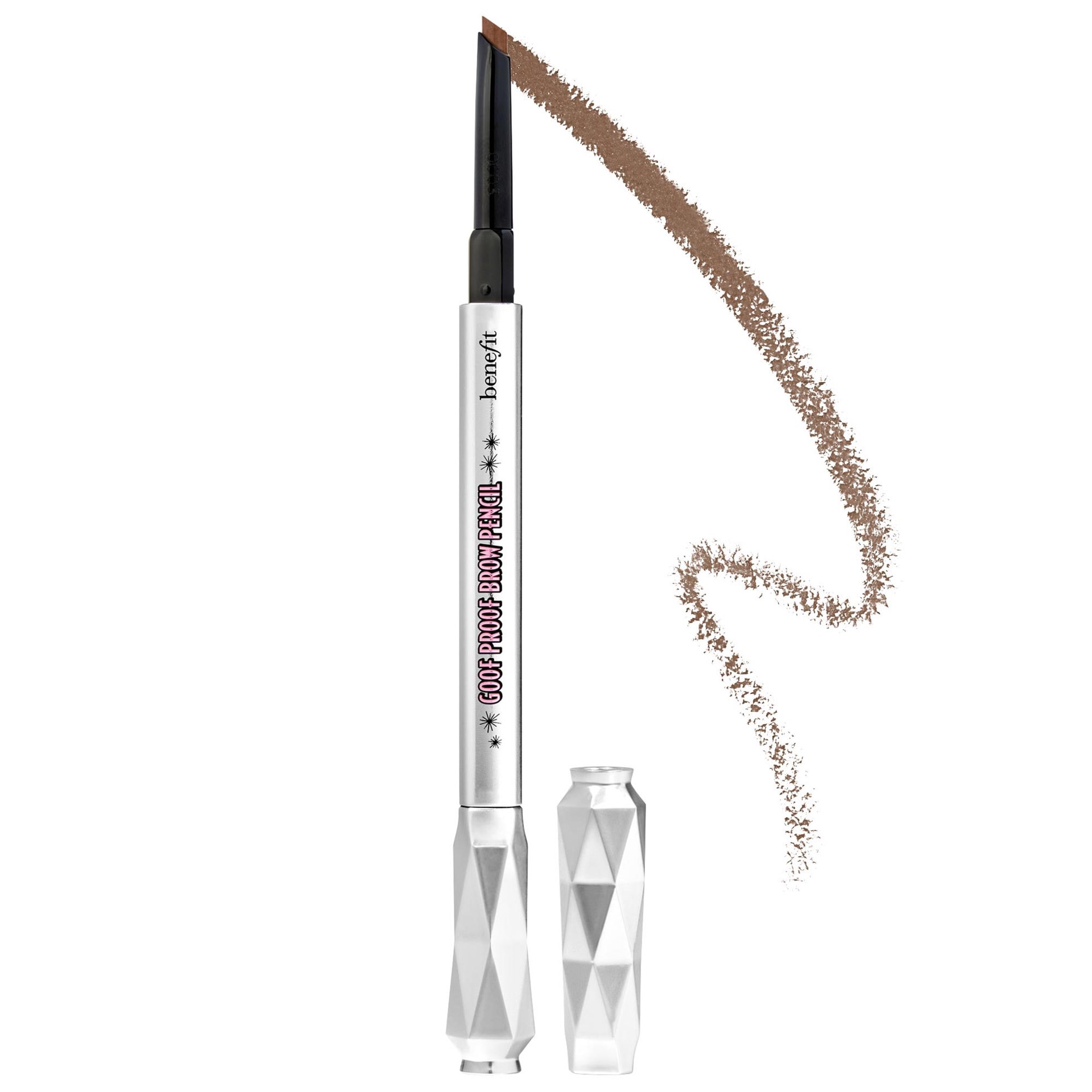 slide 1 of 8, Benefit Cosmetics Goof Proof Waterproof Easy Shape & Fill Eyebrow Pencil 3.75, 0.01 / 0.34 gram