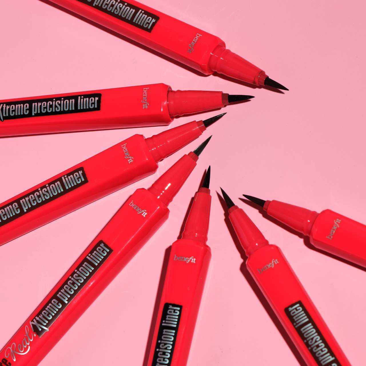 slide 5 of 7, Benefit Cosmetics They're Real! Xtreme Precision Waterproof Liquid Liner Xtra Black, 0.01 oz / 0.35 gram