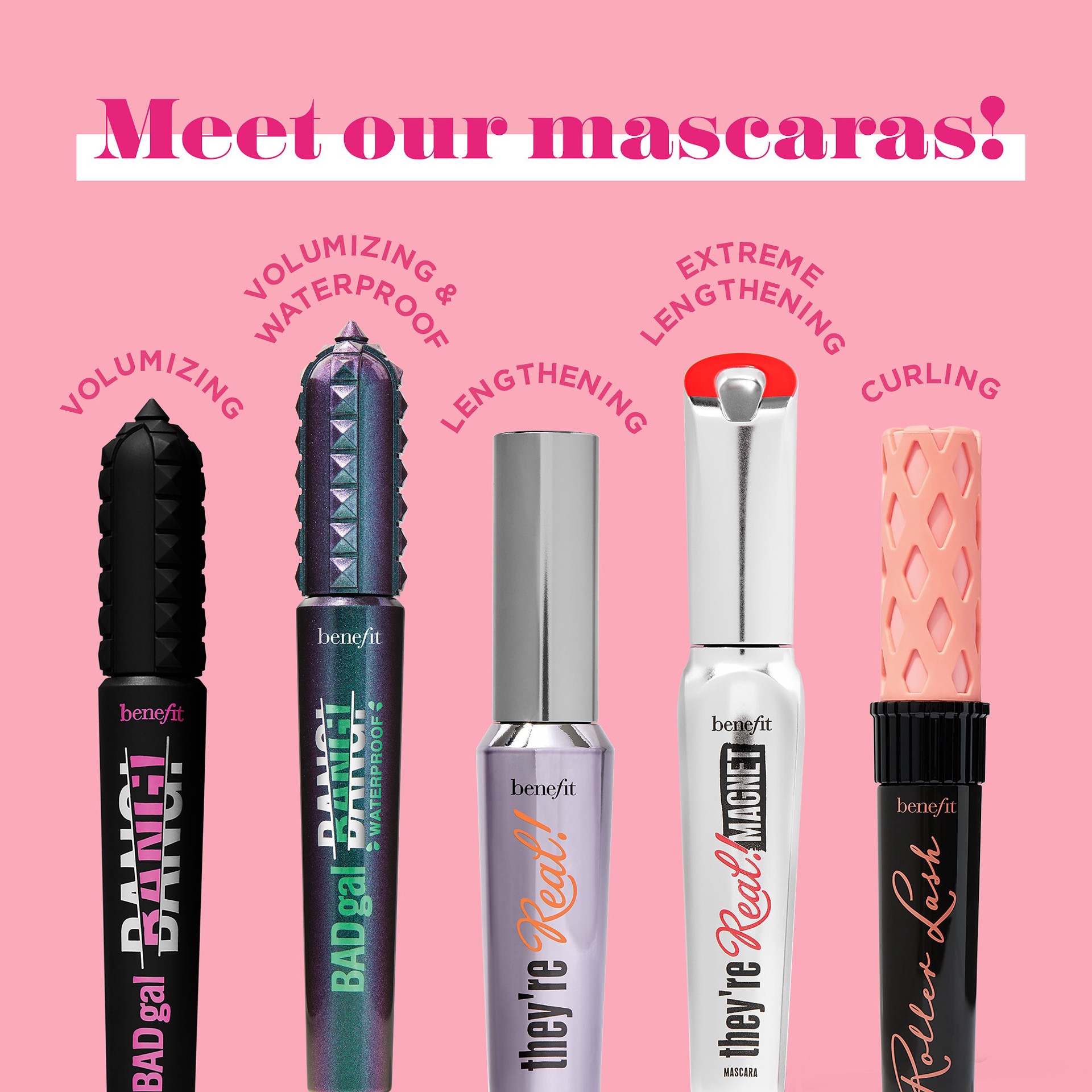 slide 8 of 8, Benefit Cosmetics BADgal BANG! Volumizing Waterproof Mascara, 0.3 oz / 8.5 gram