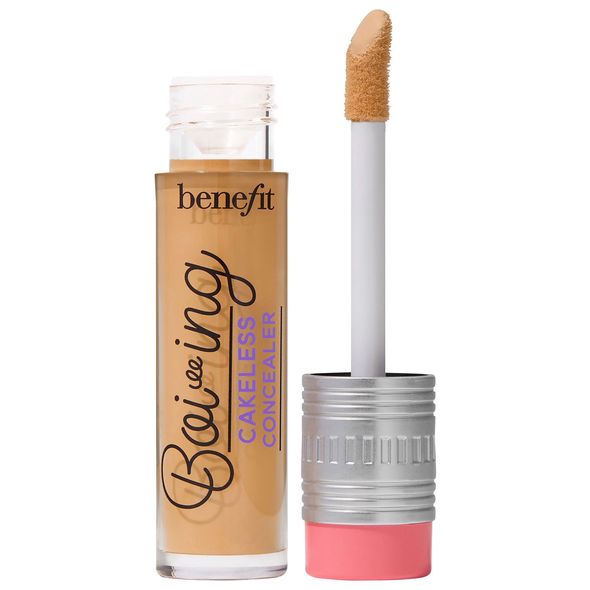 slide 1 of 8, Benefit Cosmetics Boi-ing Cakeless Full Coverage Waterproof Liquid Concealer Shade 9.5 Power Up, 0.17 oz/ 5 ml