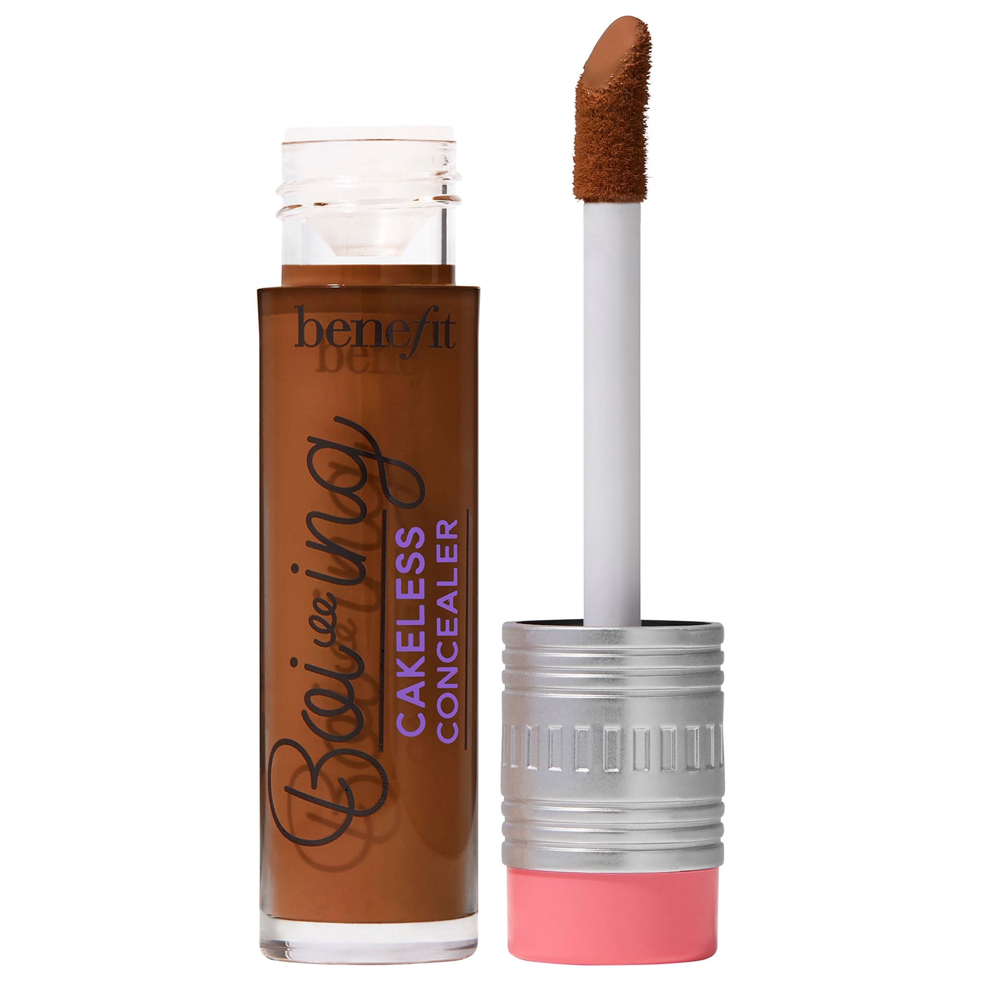 slide 1 of 8, Benefit Cosmetics Boi-ing Cakeless Full Coverage Waterproof Liquid Concealer Shade 17 Your Way, 0.17 oz/ 5 ml