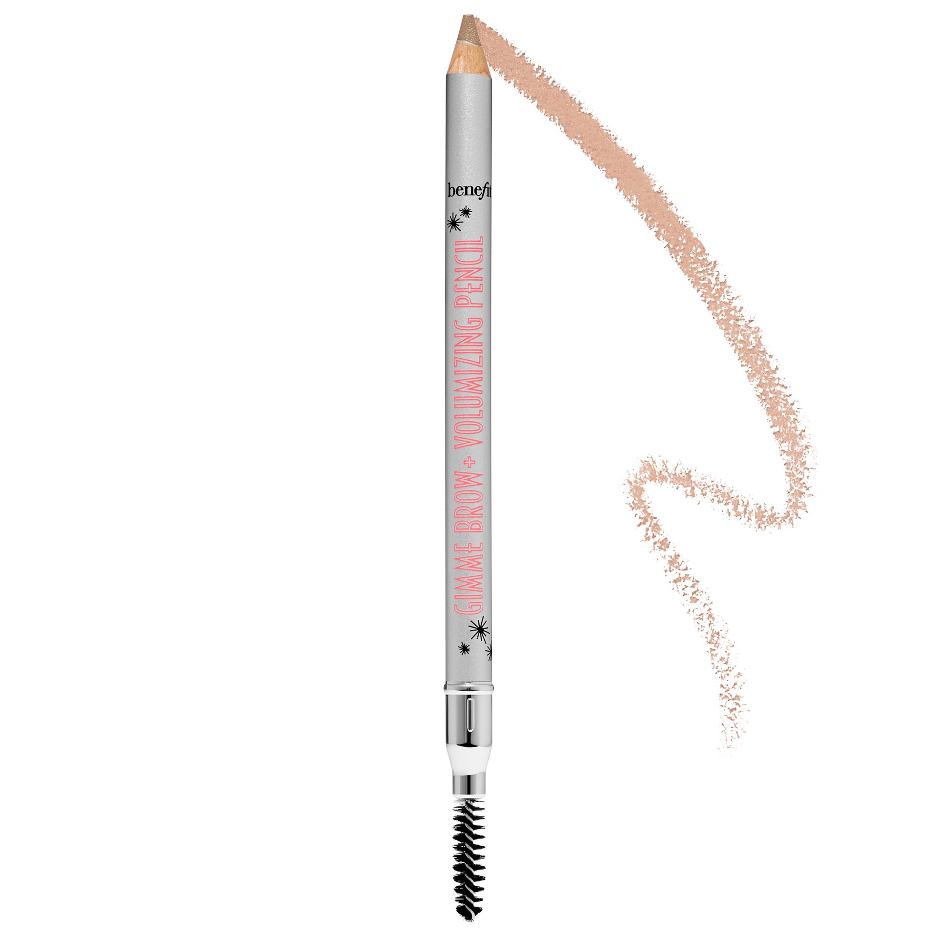 slide 1 of 11, Benefit Cosmetics Gimme Brow+ Volumizing Fiber Eyebrow Pencil 2, 0.042 oz / 1.19 gram
