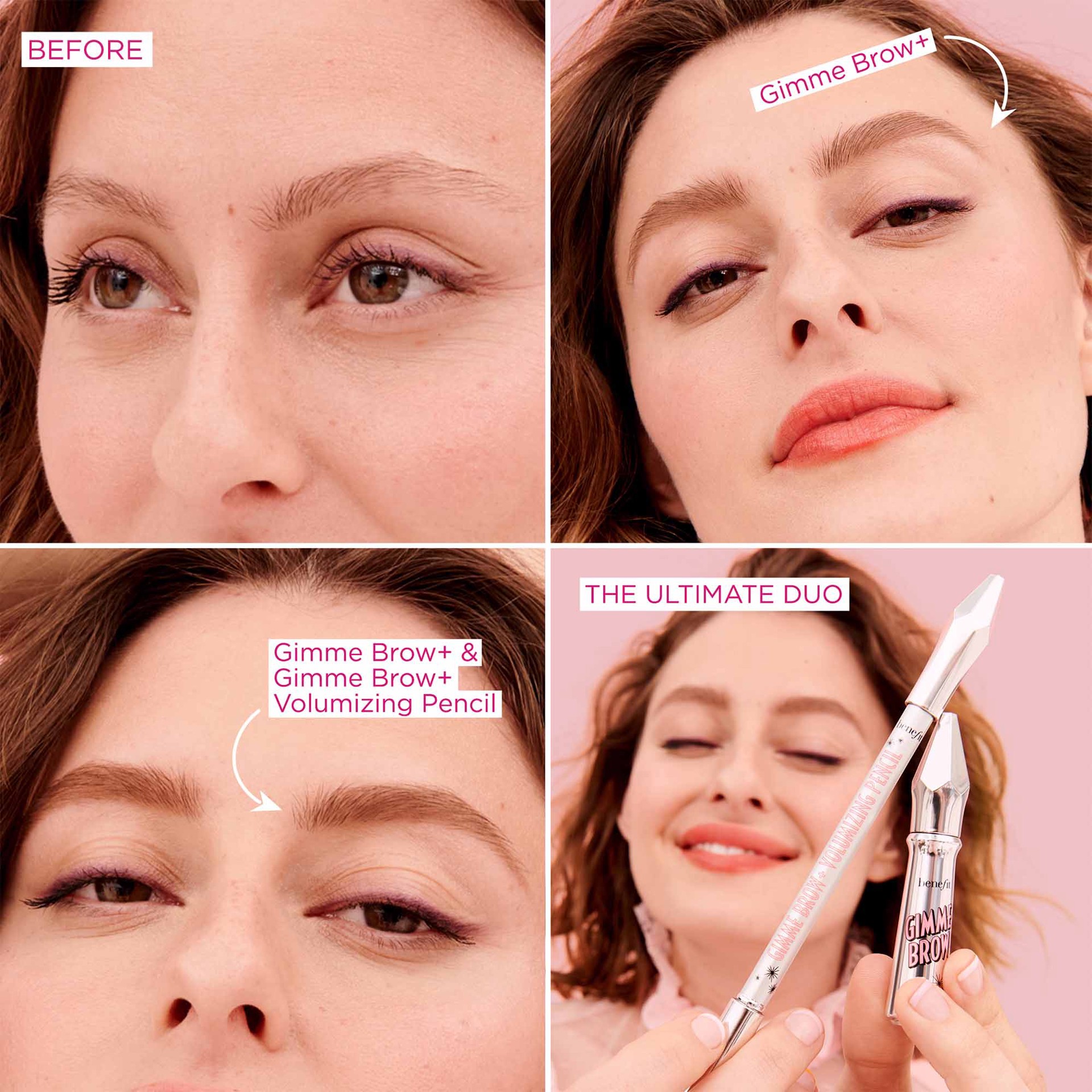 slide 8 of 10, Benefit Cosmetics Gimme Brow+ Volumizing Fiber Eyebrow Pencil 3.75, 0.042 oz / 1.19 gram