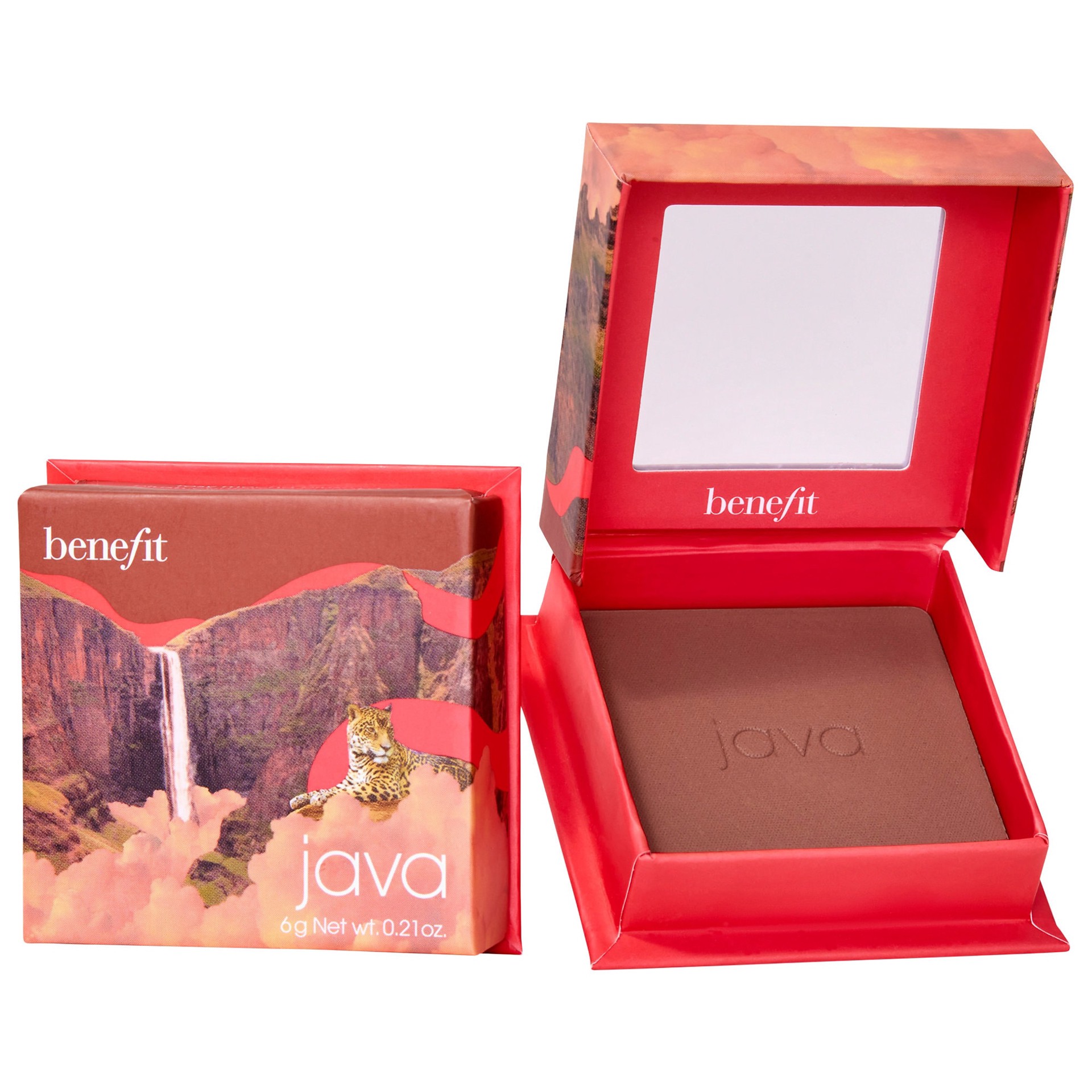 slide 1 of 9, Benefit Cosmetics Silky-Soft Powder Blush Java, 0.21 oz / 6 gram