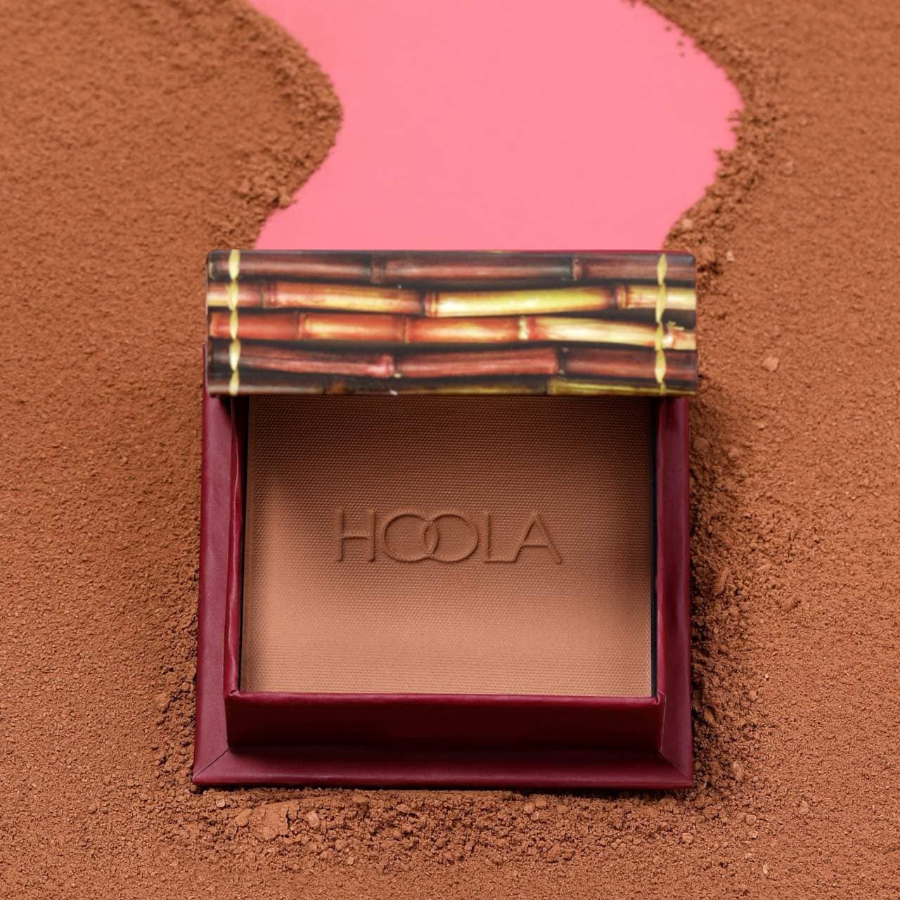 slide 7 of 8, Benefit Cosmetics Hoola Matte Powder Bronzer Mini Hoola Bronzer, 0.08 oz / 2.5 gram