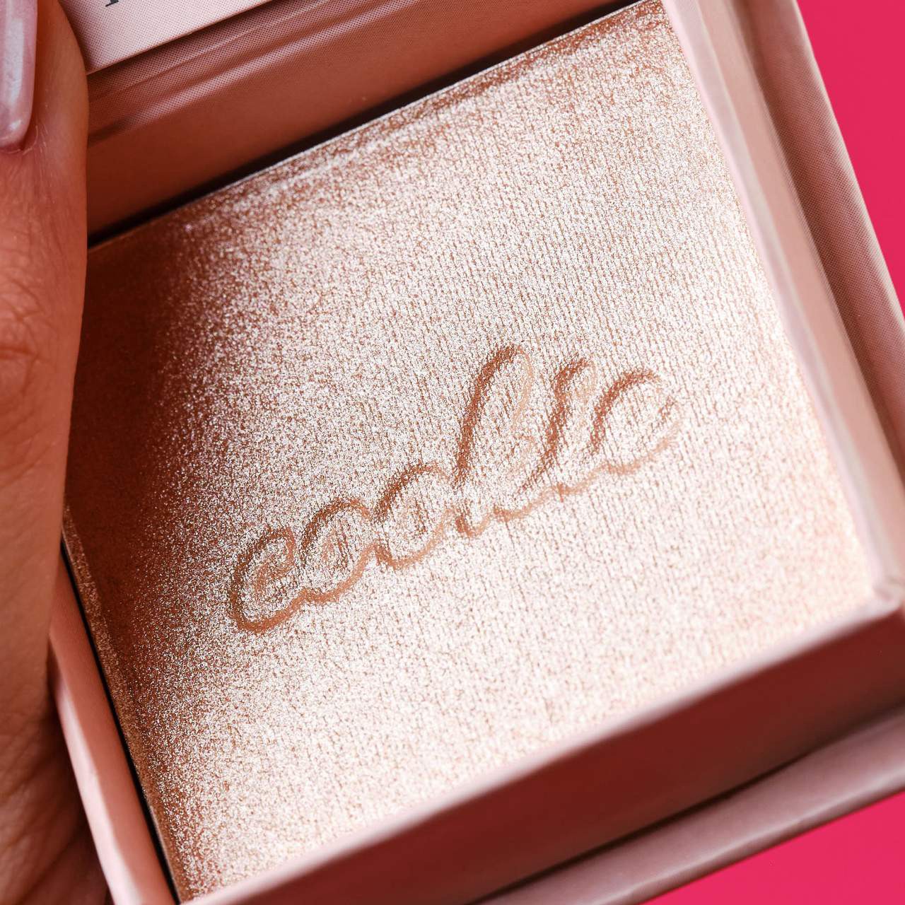 slide 5 of 6, Benefit Cosmetics Cookie and Tickle Shimmer Finish Powder Highlighters Cookie, 0.28 oz / 8 gram
