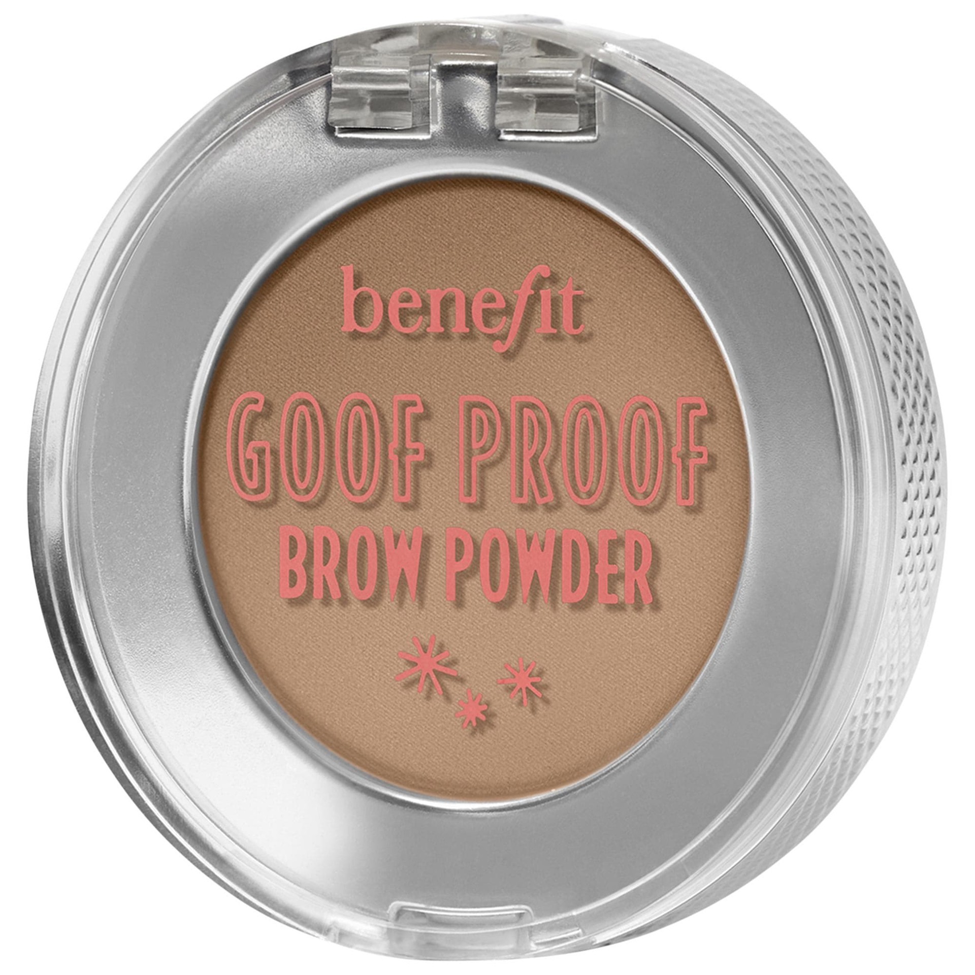slide 1 of 9, Benefit Cosmetics Goof Proof Waterproof Brow-Filling Powder Shade 2.5, 0.06 oz / 1.9 gram