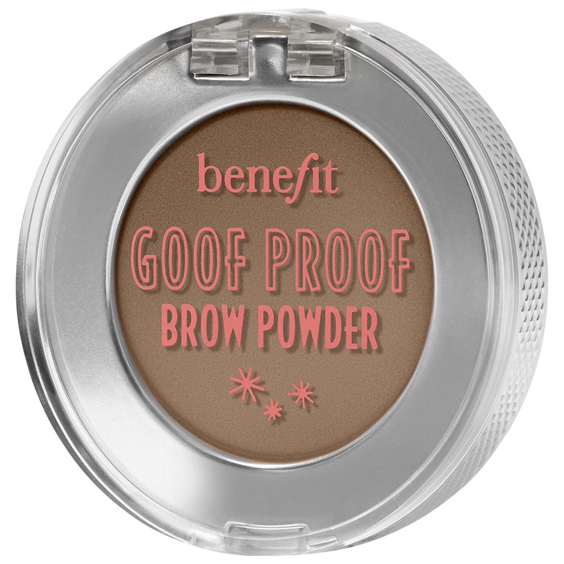 slide 1 of 9, Benefit Cosmetics Goof Proof Waterproof Brow-Filling Powder Shade 3, 0.06 oz / 1.9 gram