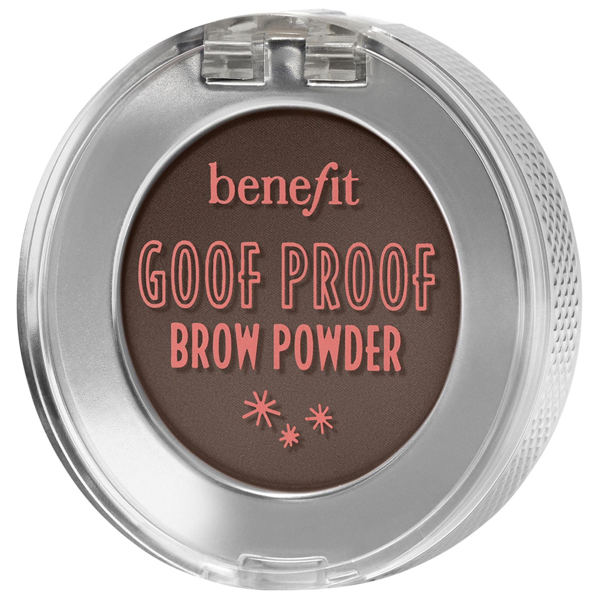 slide 1 of 9, Benefit Cosmetics Goof Proof Waterproof Brow-Filling Powder Shade 4, 0.06 oz / 1.9 gram