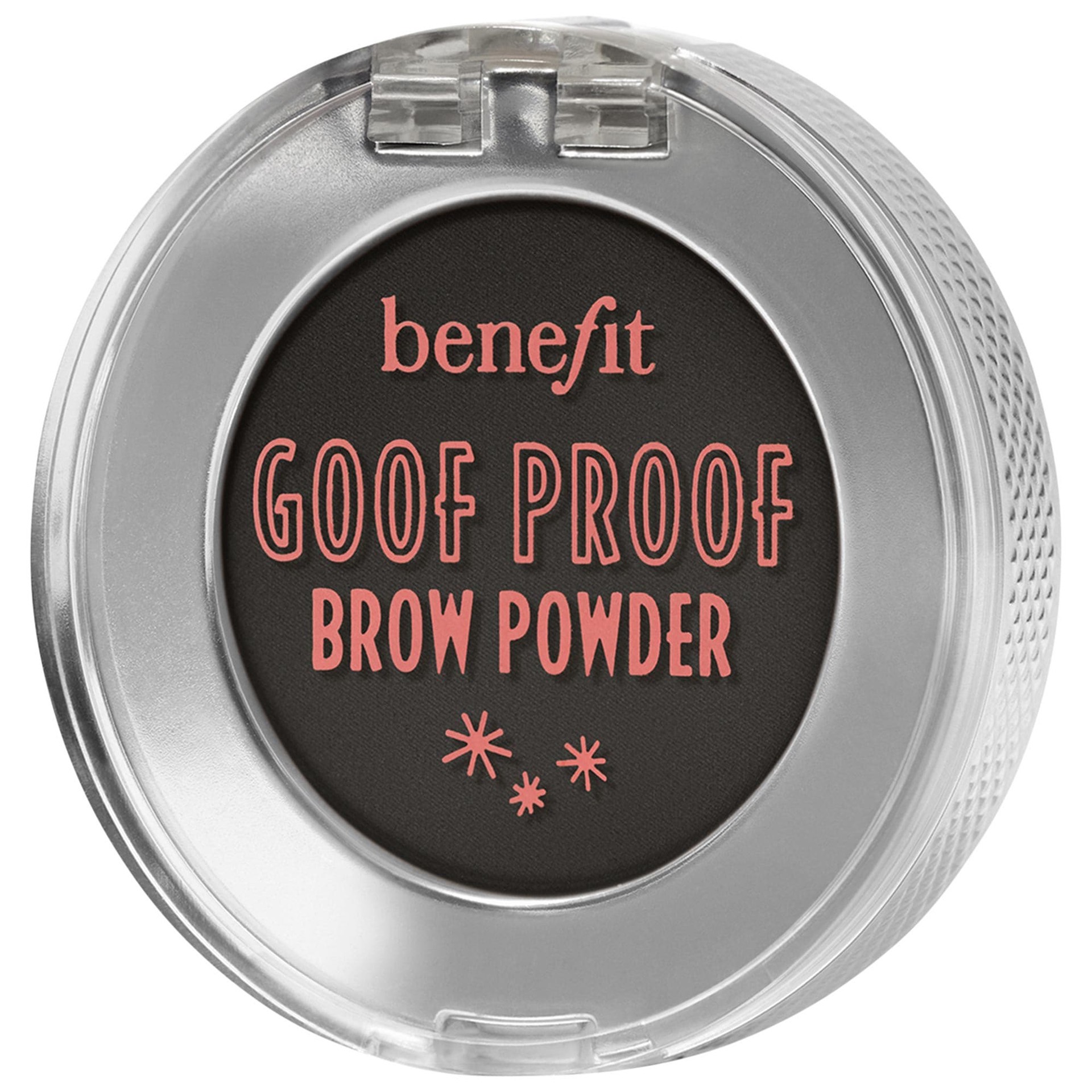 slide 1 of 9, Benefit Cosmetics Goof Proof Waterproof Brow-Filling Powder Shade 6, 0.06 oz / 1.9 gram