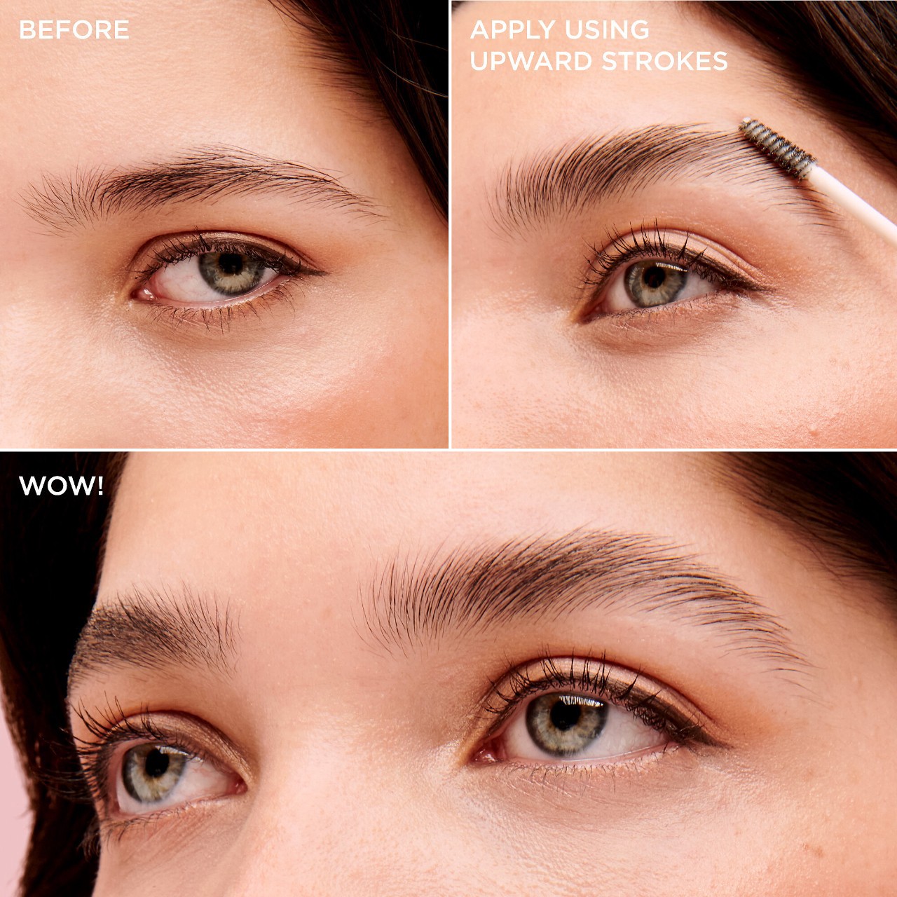 slide 9 of 9, Benefit Cosmetics Fluff Up Brow Flexible Brow-Texturizing Wax Clear, 0.23 oz / 7 ml