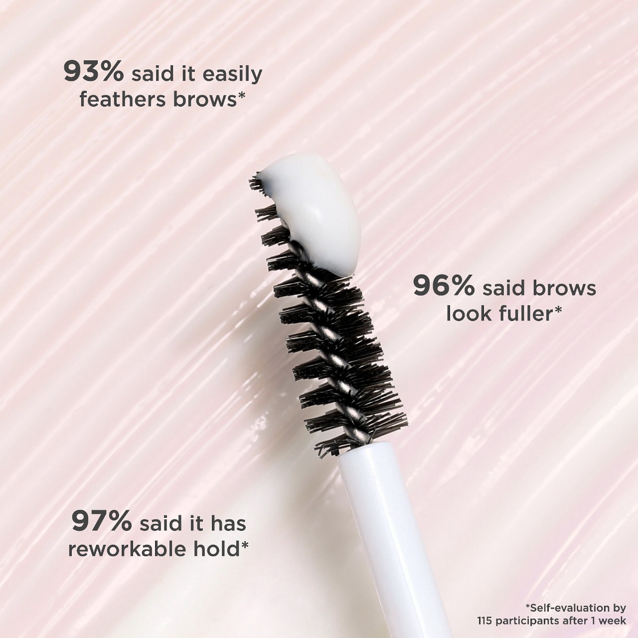 slide 7 of 9, Benefit Cosmetics Fluff Up Brow Flexible Brow-Texturizing Wax Clear, 0.23 oz / 7 ml