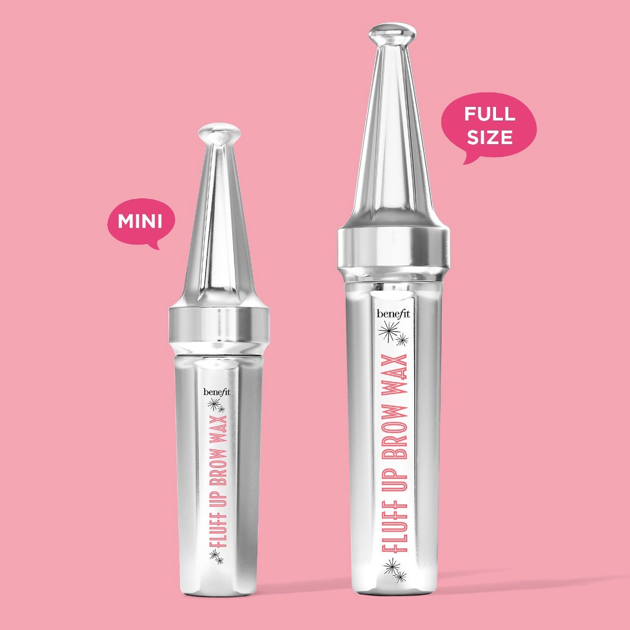 slide 8 of 9, Benefit Cosmetics Fluff Up Brow Flexible Brow-Texturizing Wax Clear, 0.23 oz / 7 ml