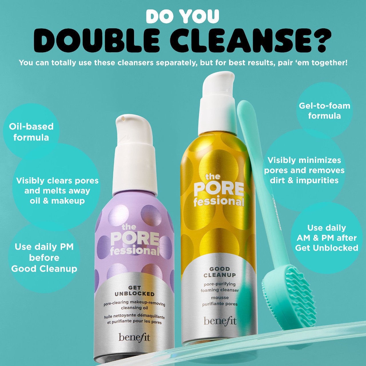 slide 7 of 13, Benefit Cosmetics Mini The POREfessional Get Unblocked Makeup-Removing Cleansing Oil 1.5 oz / 45 mL, 1.5 oz / 45 ml