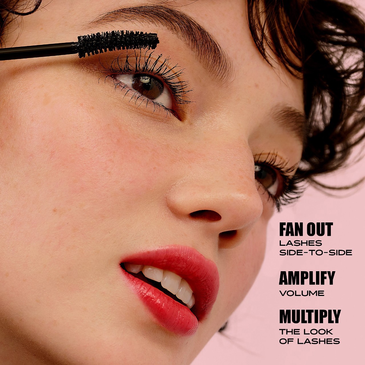 slide 3 of 10, Benefit Cosmetics Mini Fan Fest Fanning & Volumizing Mascara Hyper Black, 0.14 oz / 4 gram