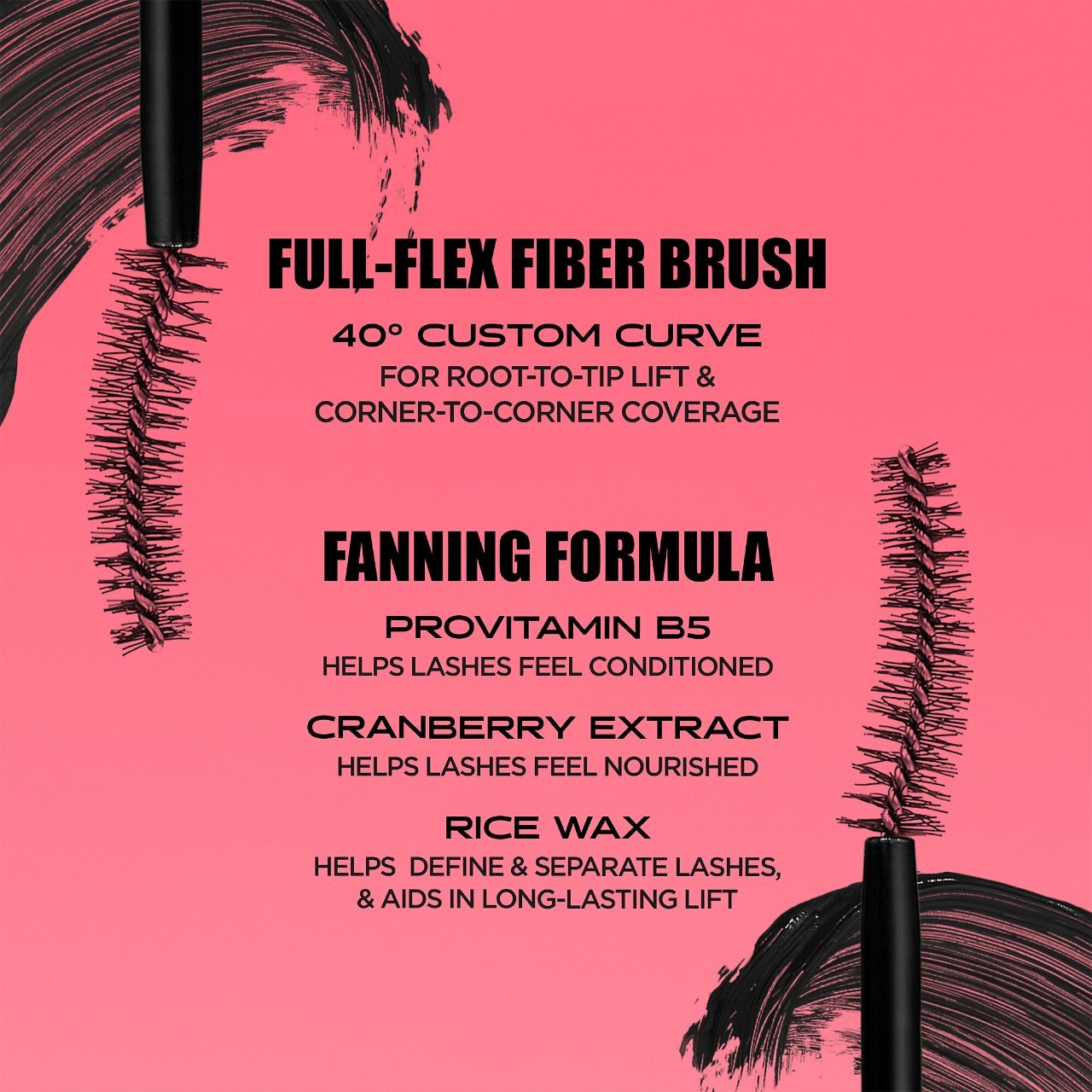 slide 6 of 10, Benefit Cosmetics Mini Fan Fest Fanning & Volumizing Mascara Hyper Black, 0.14 oz / 4 gram