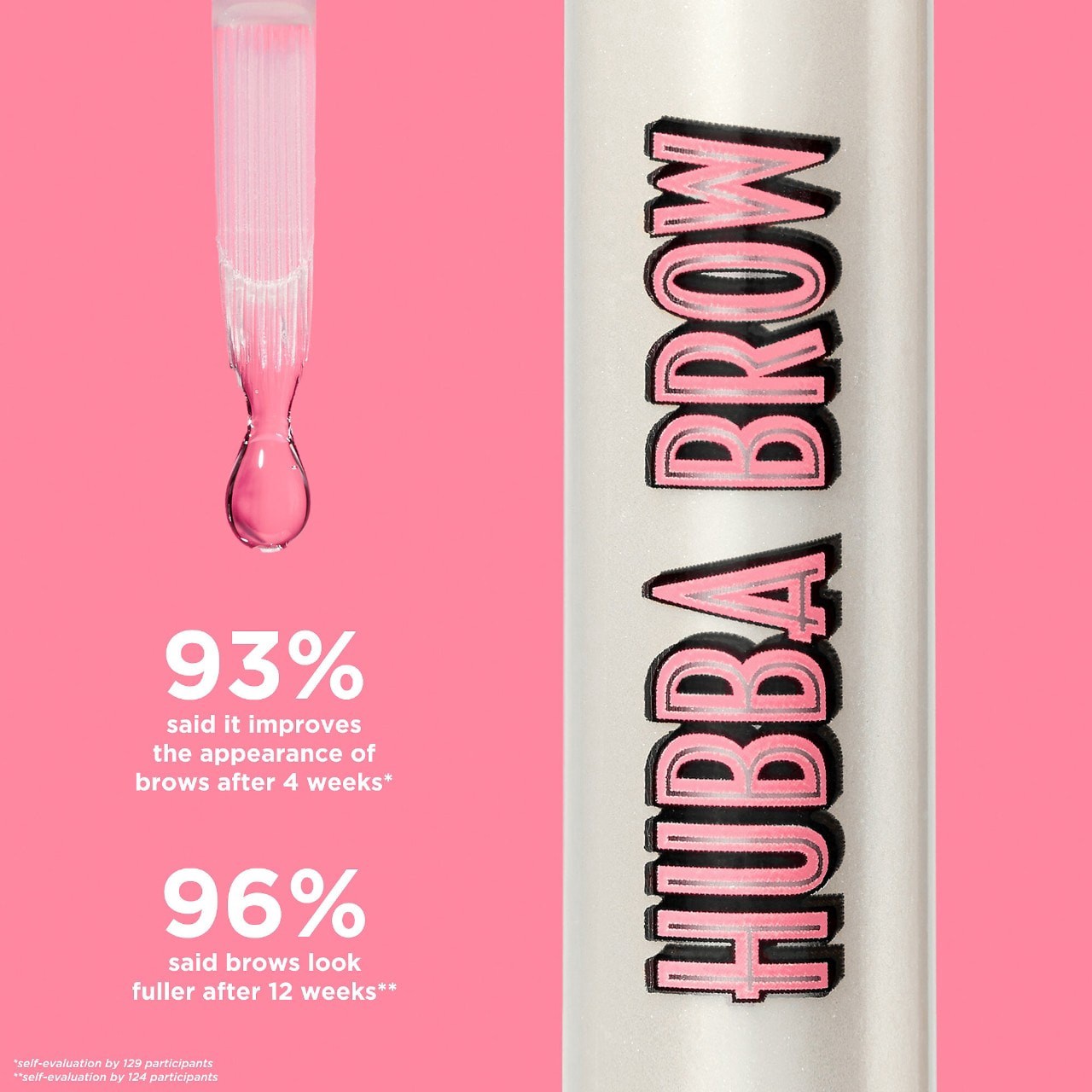 slide 4 of 9, Benefit Cosmetics Hubba Brow Brow Enhancing Serum 0.15 oz / 4.4 ml, 0.15 oz / 4.4 ml
