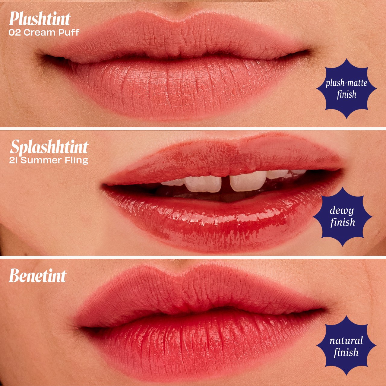 slide 6 of 7, Benefit Cosmetics Plushtint Moisturizing Matte Lip Tint 12 Purrr, 0.2 oz