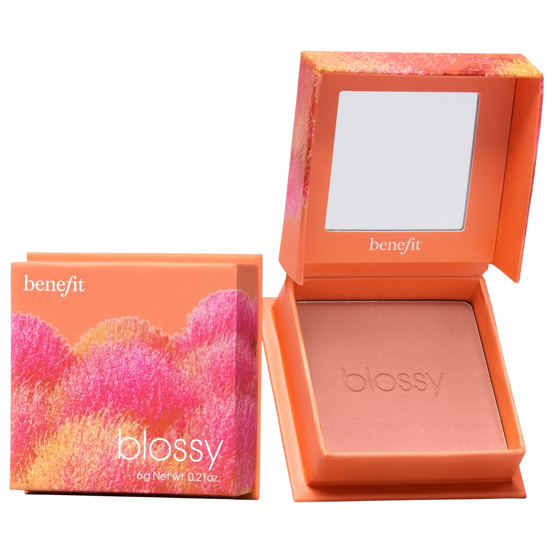slide 1 of 7, Benefit Cosmetics Silky-Soft Powder Blush Blossy, 0.21 oz/6 gram