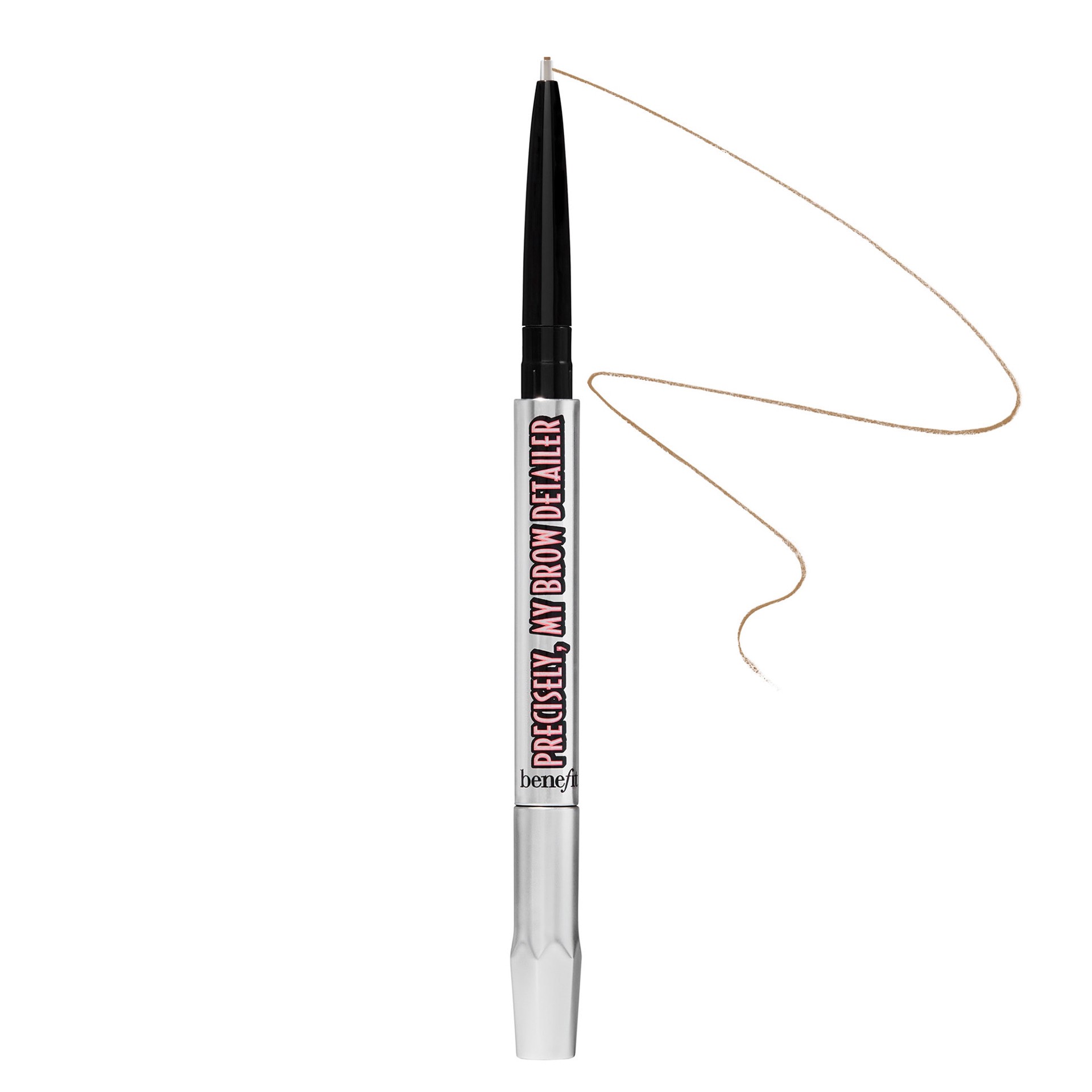 slide 2 of 9, Benefit Cosmetics Precisely, My Brow Detailer Microfine Waterproof Eyebrow Pencil Shade 02, 0.0007 oz
