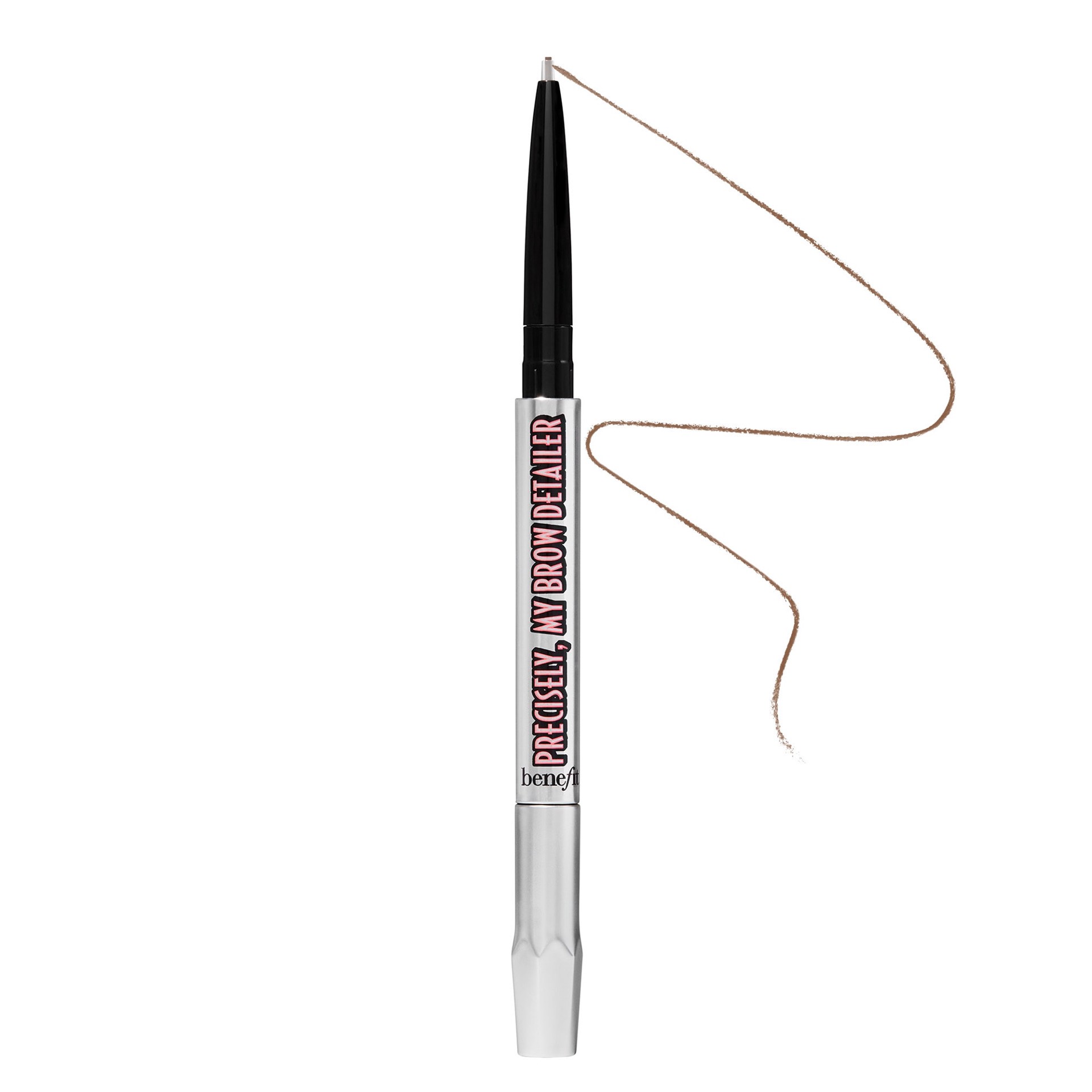 slide 1 of 9, Benefit Cosmetics Precisely, My Brow Detailer Microfine Waterproof Eyebrow Pencil Shade 04, 0.0007 oz