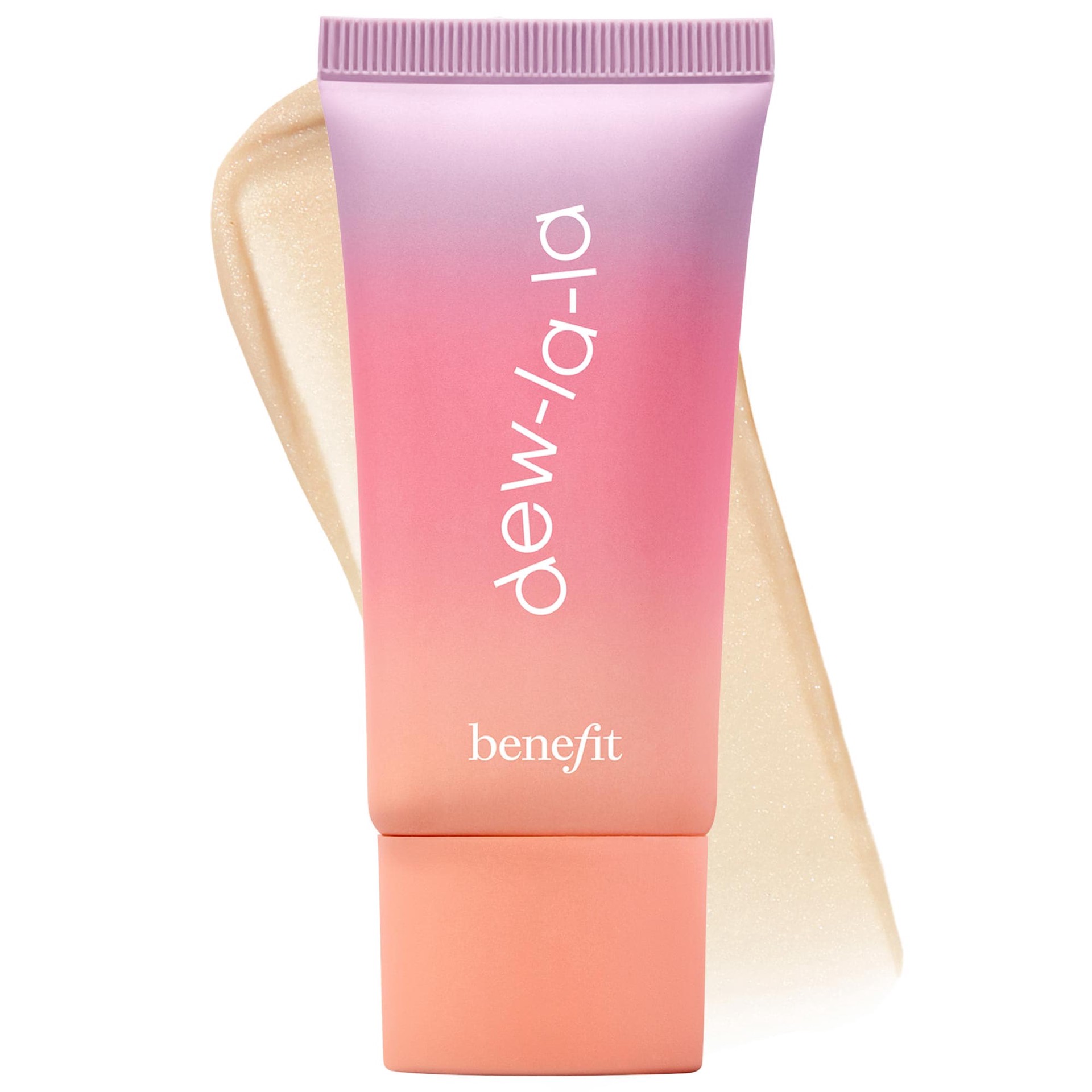 slide 1 of 10, Benefit Cosmetics Dew La La All-Over Glow Liquid Highlighter Raya, 0.85 oz / 25 ml