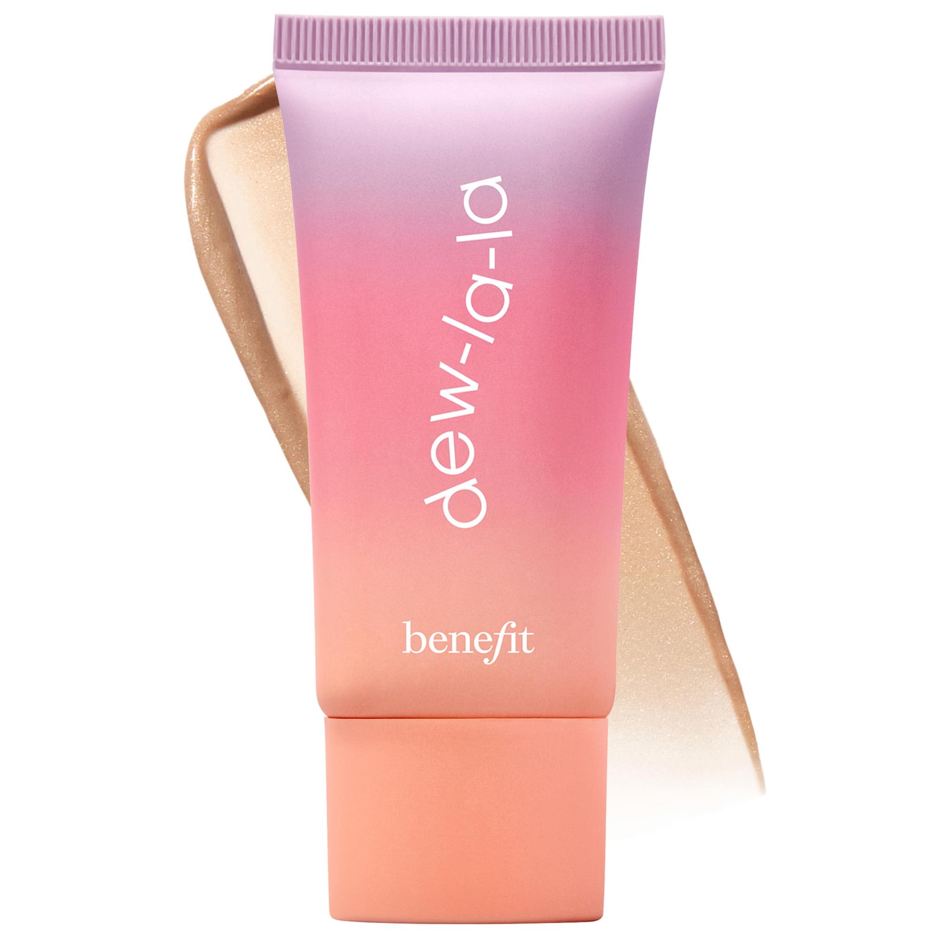 slide 1 of 10, Benefit Cosmetics Dew La La All-Over Glow Liquid Highlighter Luna, 0.85 oz / 25 ml