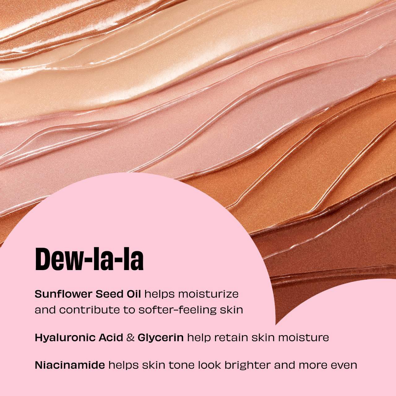 slide 6 of 10, Benefit Cosmetics Dew La La All-Over Glow Liquid Highlighter Lumi, 0.85 oz / 25 ml