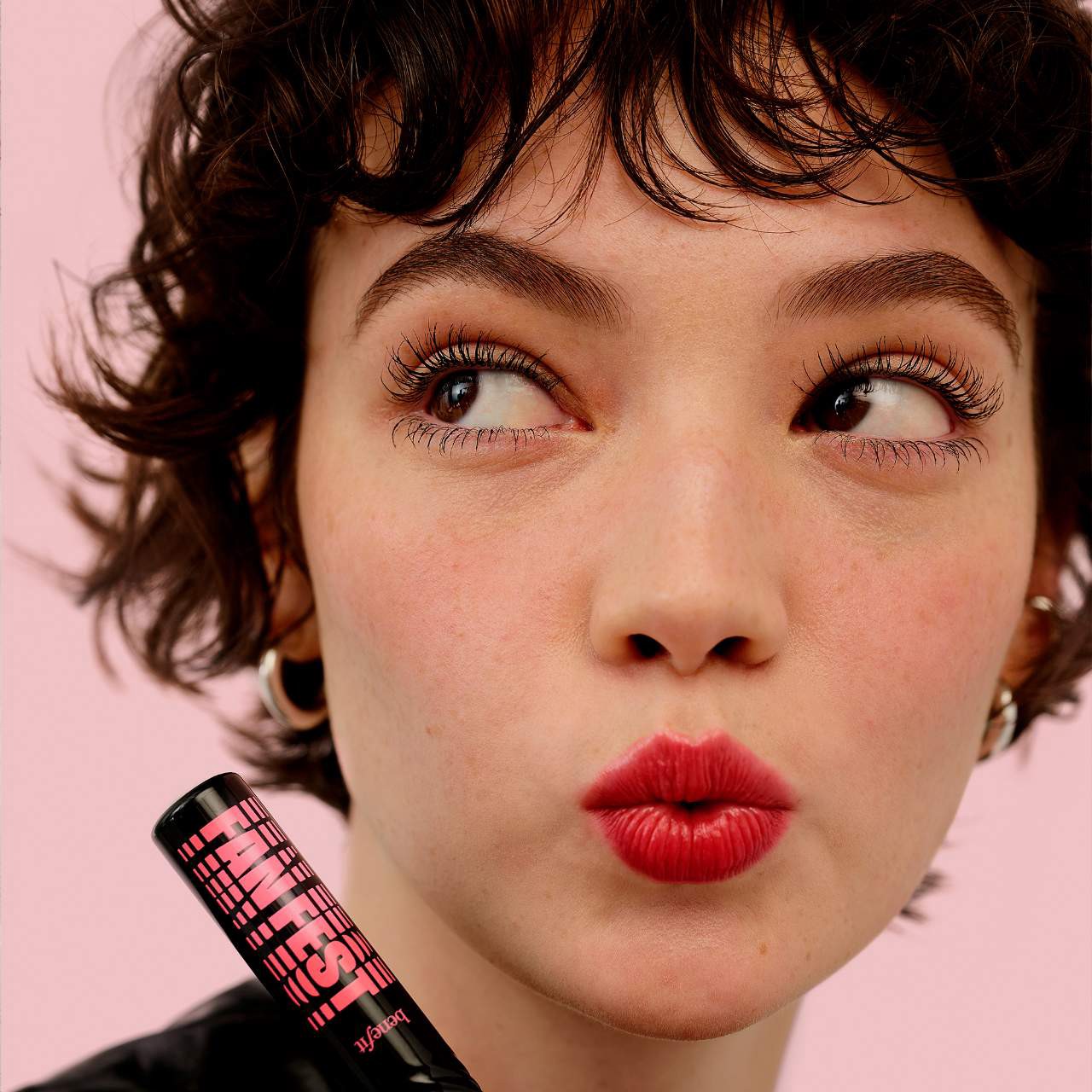 slide 4 of 8, Benefit Cosmetics Big Lil' Lash Fan Fest Fanning & Volumizing Mascara Duo Hyper Black, 1 ct