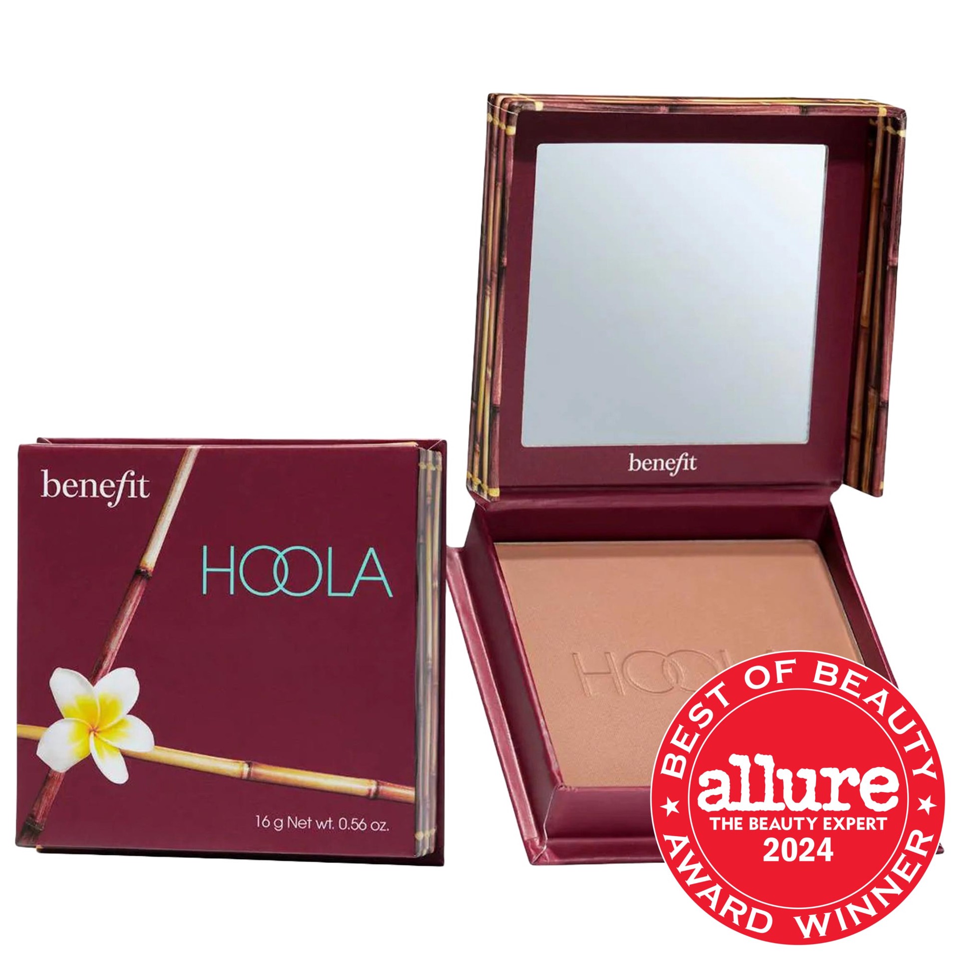 slide 1 of 6, Benefit Cosmetics Jumbo Hoola Bronzer Hoola, 0.56 oz / 16 gram