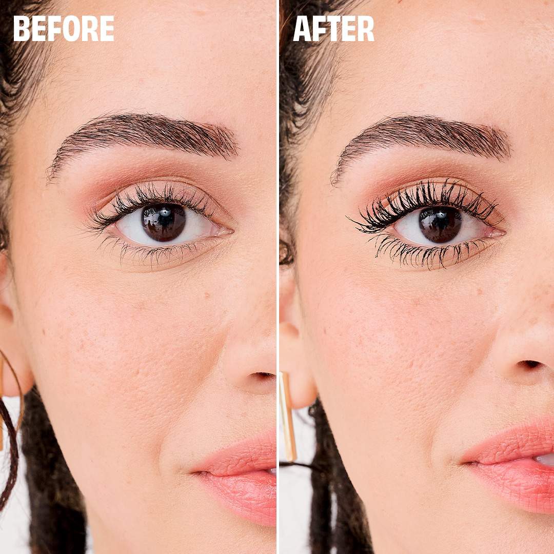 slide 2 of 9, Benefit Cosmetics BADgal Bounce Volumizing Mascara Pump'd Up Black, 0.3 oz / 8.5 gram
