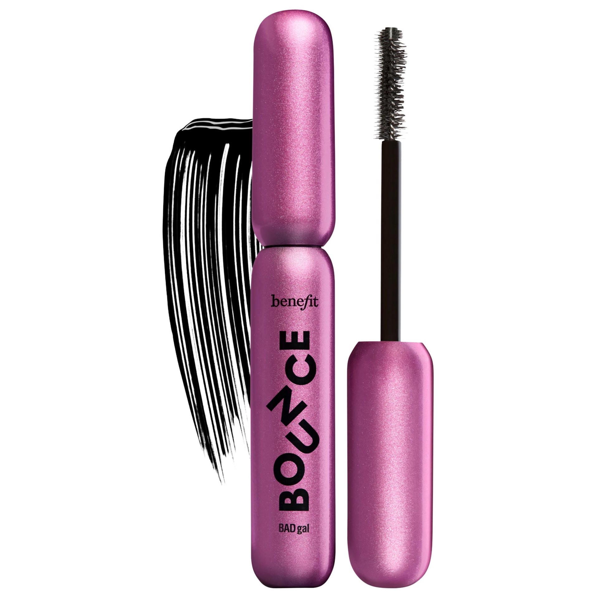 slide 1 of 9, Benefit Cosmetics BADgal Bounce Volumizing Mascara Pump'd Up Black, 0.3 oz / 8.5 gram