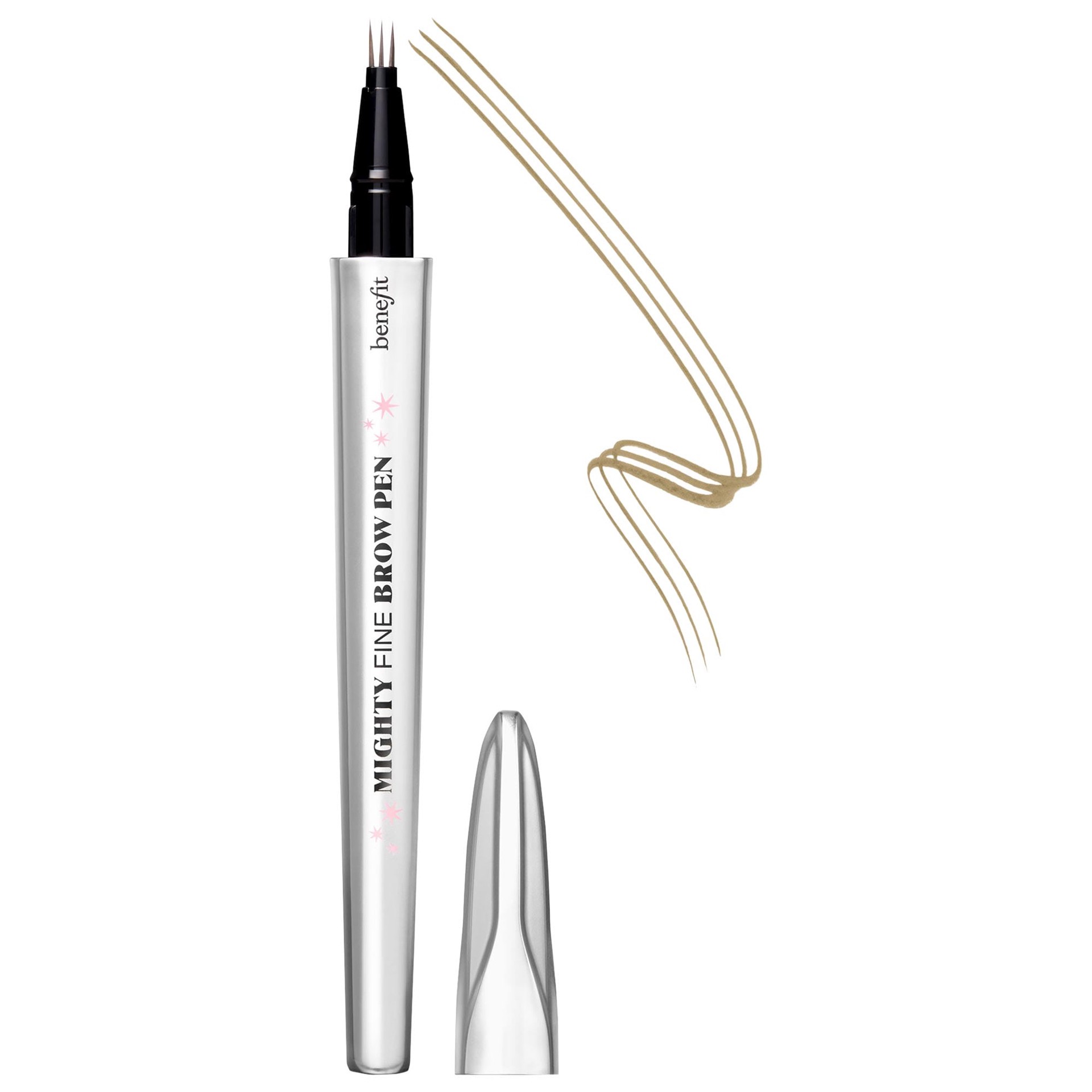 slide 1 of 10, Benefit Cosmetics Mighty Fine Waterproof Brow Pen 2.5, 0.01 fl. oz. / 0.5 ml
