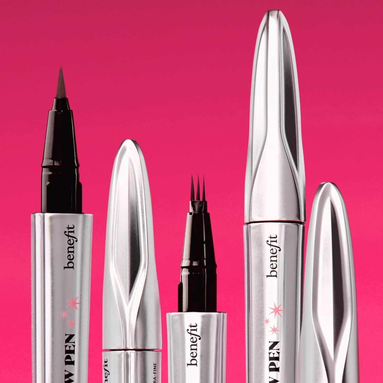 slide 9 of 11, Benefit Cosmetics Mighty Fine Waterproof Brow Pen 2.75, 0.01 fl. oz. / 0.5 ml