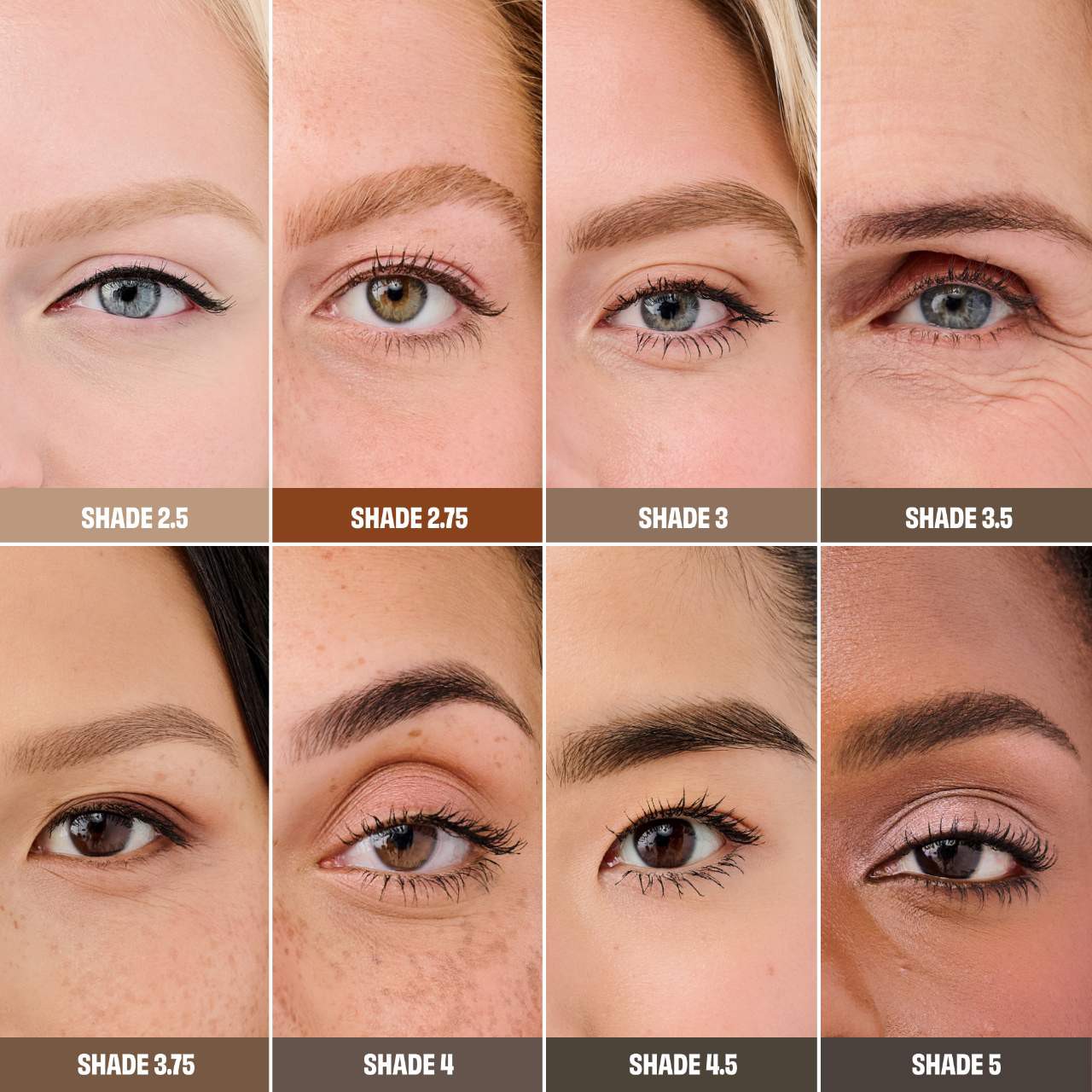 slide 3 of 10, Benefit Cosmetics Mighty Fine Waterproof Brow Pen 4, 0.01 fl. oz. / 0.5 ml