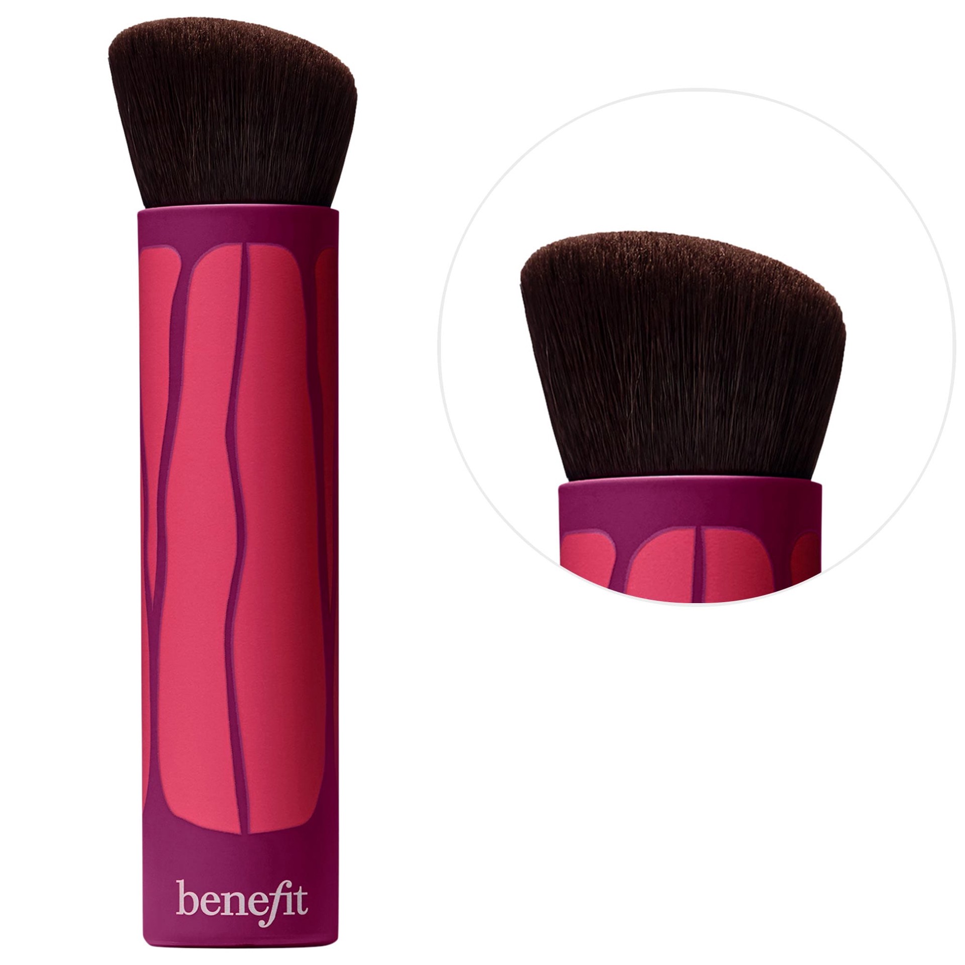 slide 1 of 4, Benefit Cosmetics Hoola WaveMaker Bronzer Brush, 1 ct