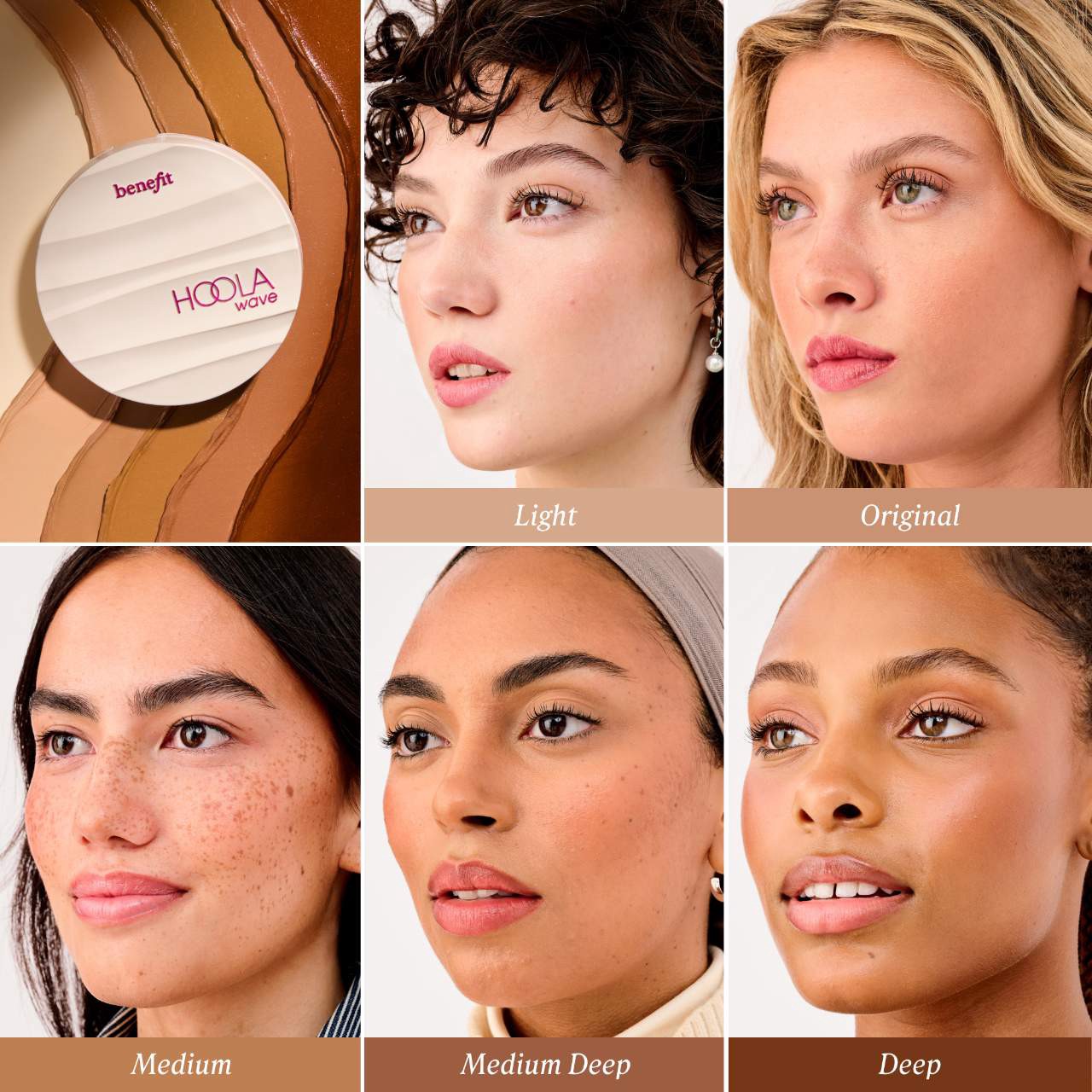 slide 4 of 10, Benefit Cosmetics Hoola Wave Cream Bronzer Balm Light, 0.32 oz / 9 gram