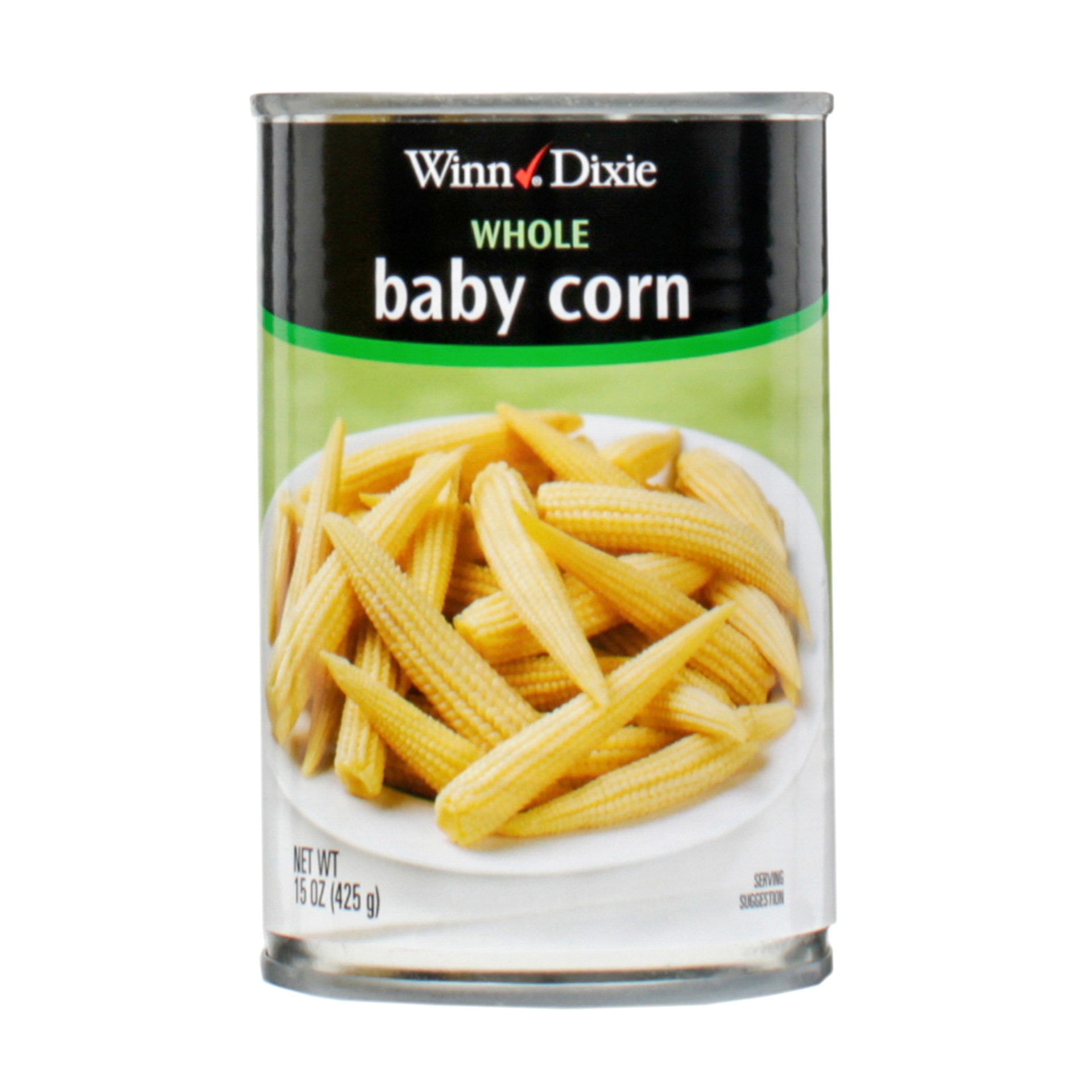 slide 1 of 1, Winn-Dixie Whole Baby Corn, 15 oz