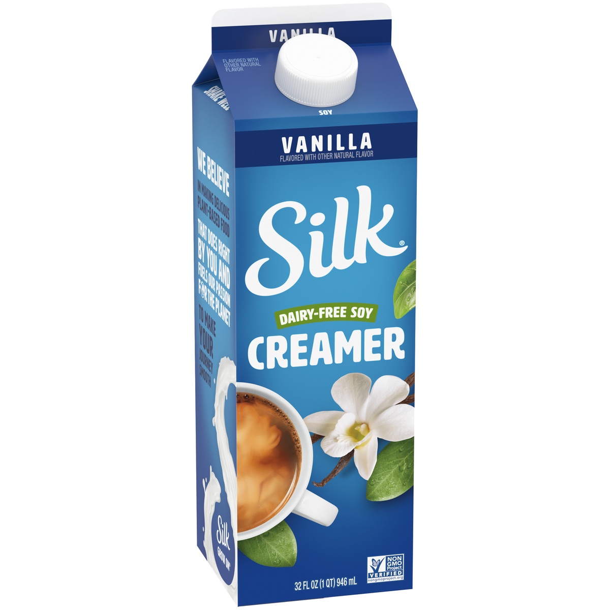 slide 2 of 11, Silk Vanilla Soy Creamer, 32 fl oz