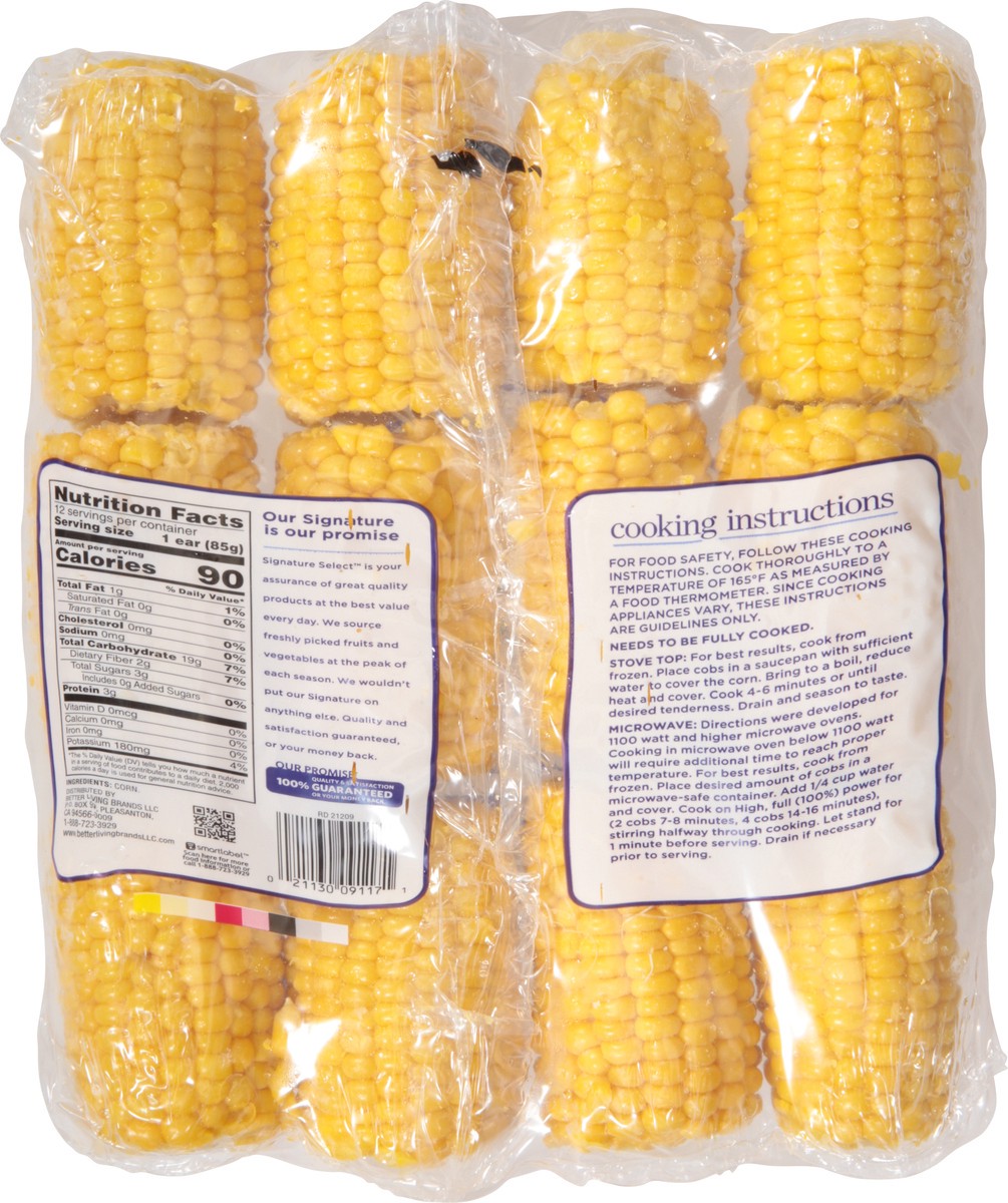 slide 7 of 13, Signature Select Mini Ears Sweet Corn on the Cob 12 ea, 12 ct