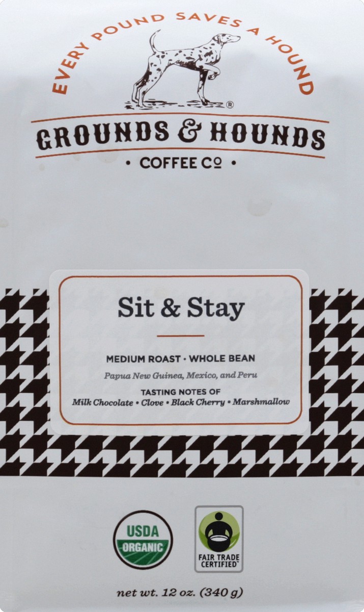 slide 5 of 6, Grounds & Hounds Coffee Co. Coffee 12 oz, 12 oz